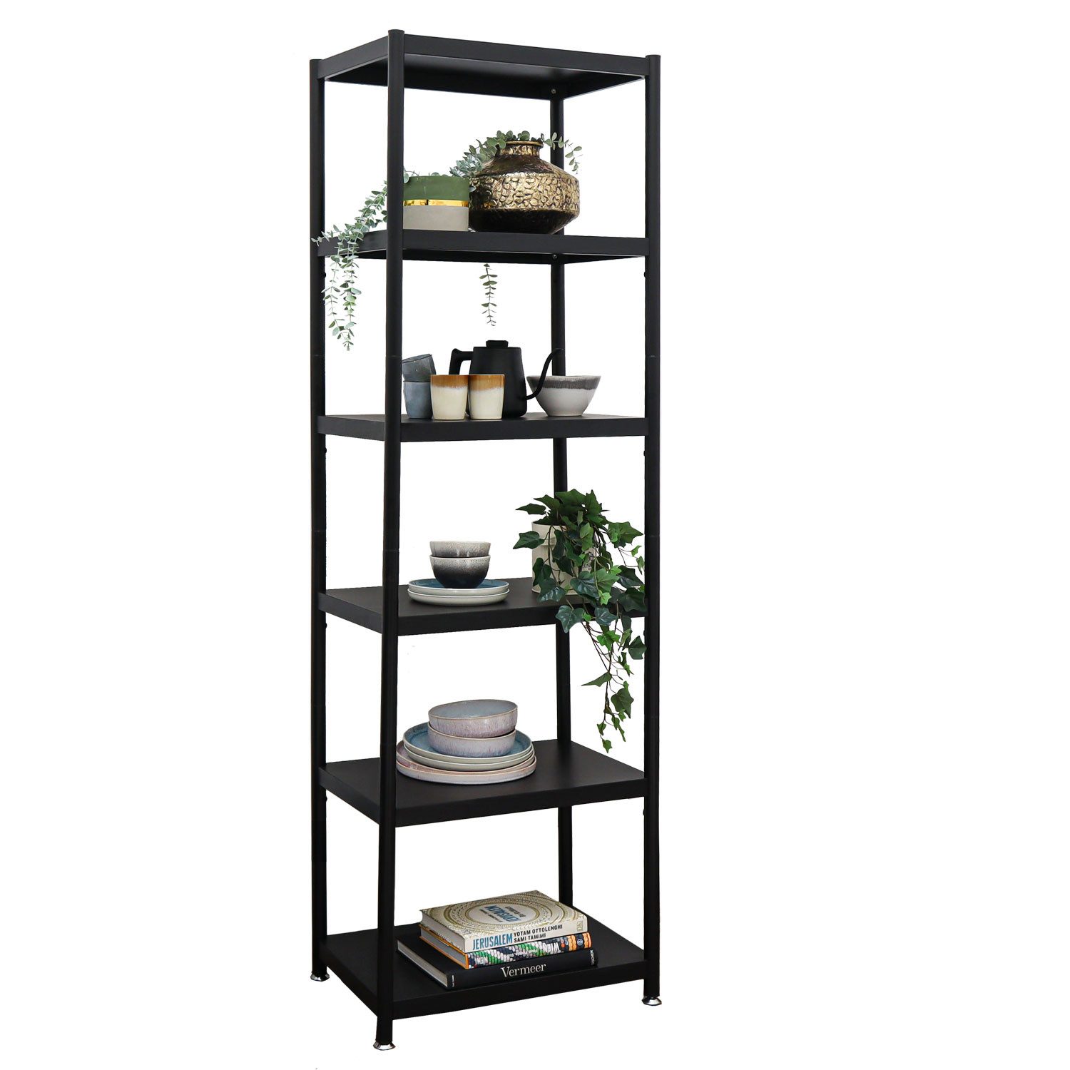 shelfr Regal mit 6 Ablagen - 61x41x210 Industrial Design Metallregal - Stan günstig online kaufen