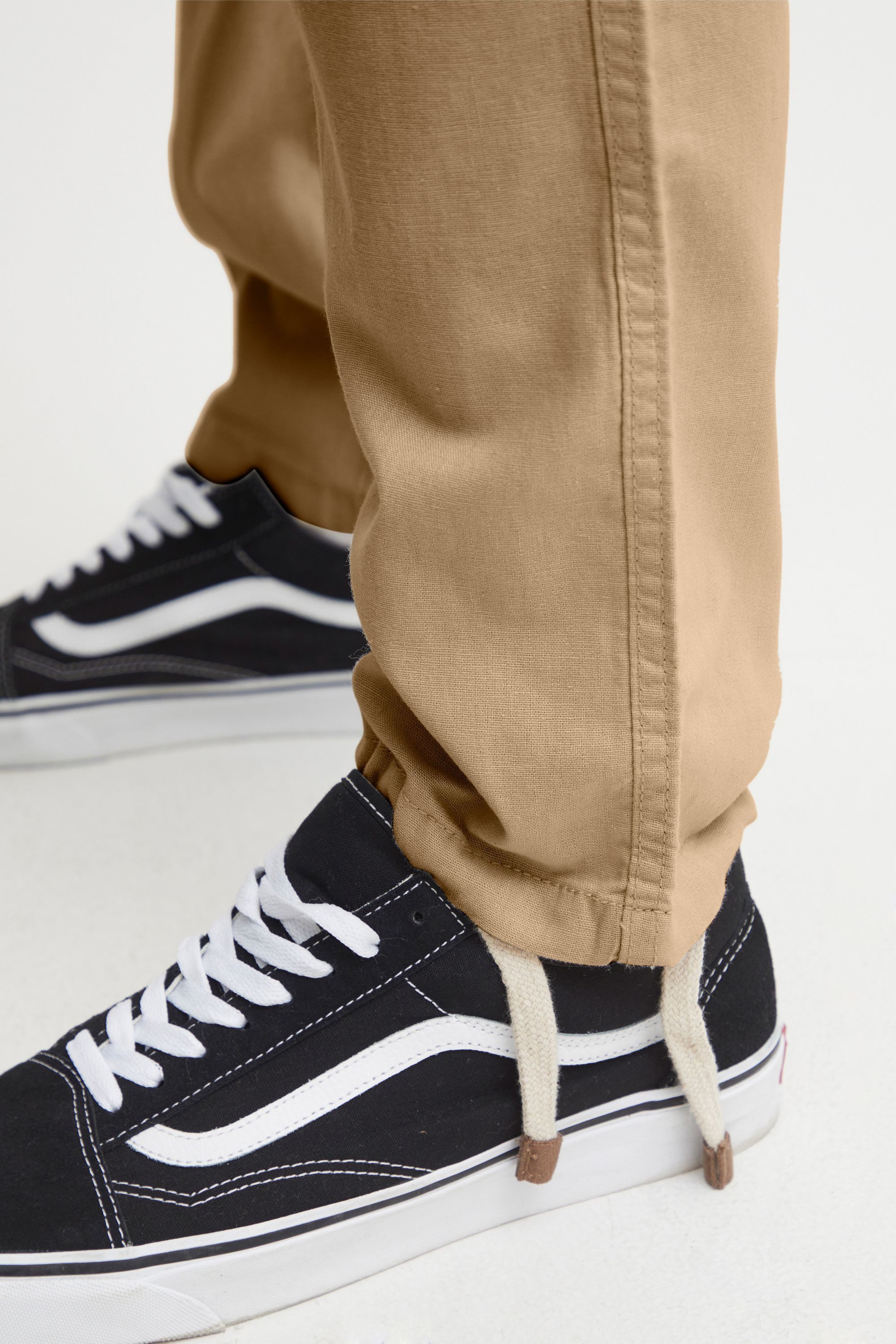 Indicode Leinenhose IDIves Lange Hose mit Tunnelzug am Bund