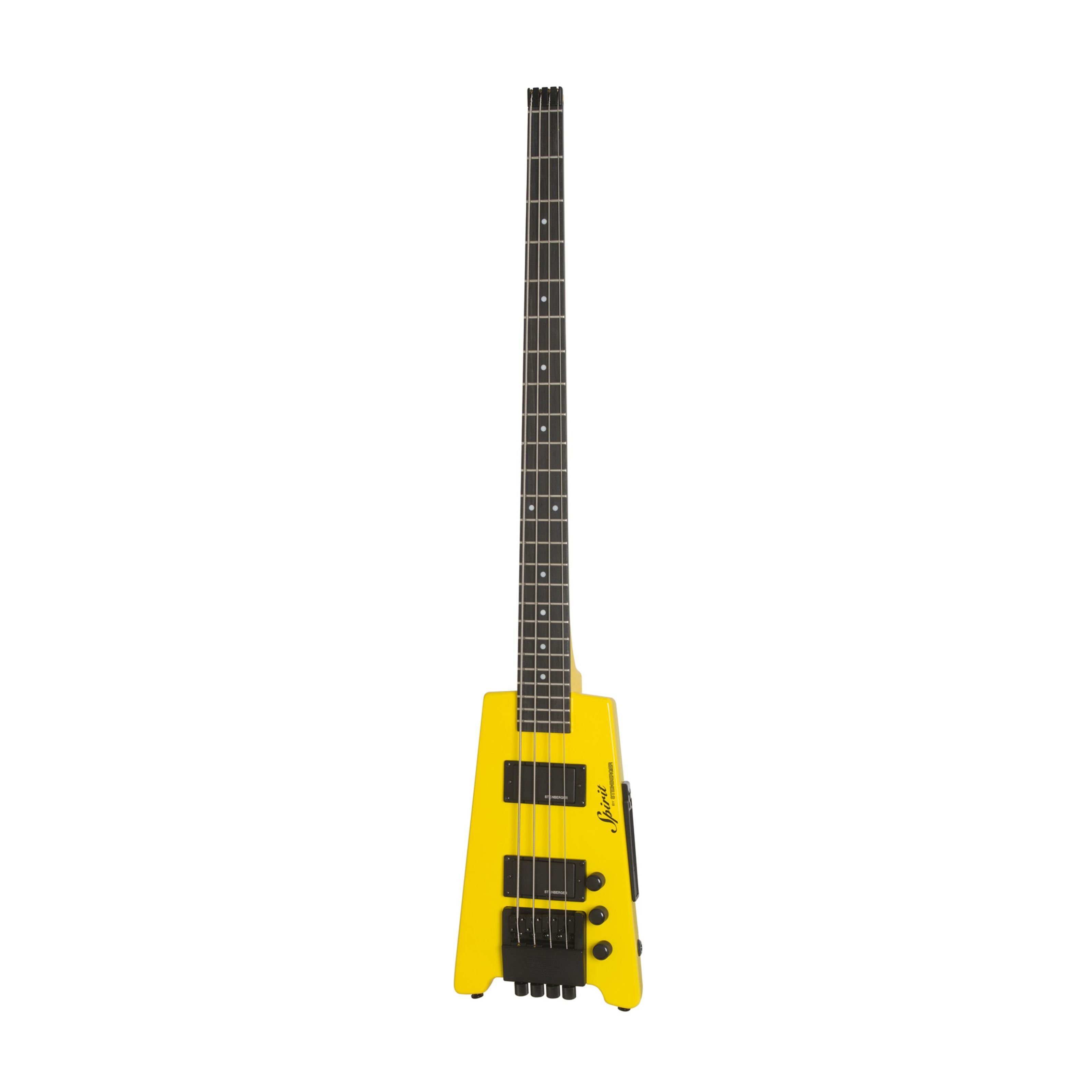 Steinberger E-Bass, E-Bässe, 4-Saiter E-Bässe, Spirit XT-2 Standard Hot Rod Yellow - E-Bass