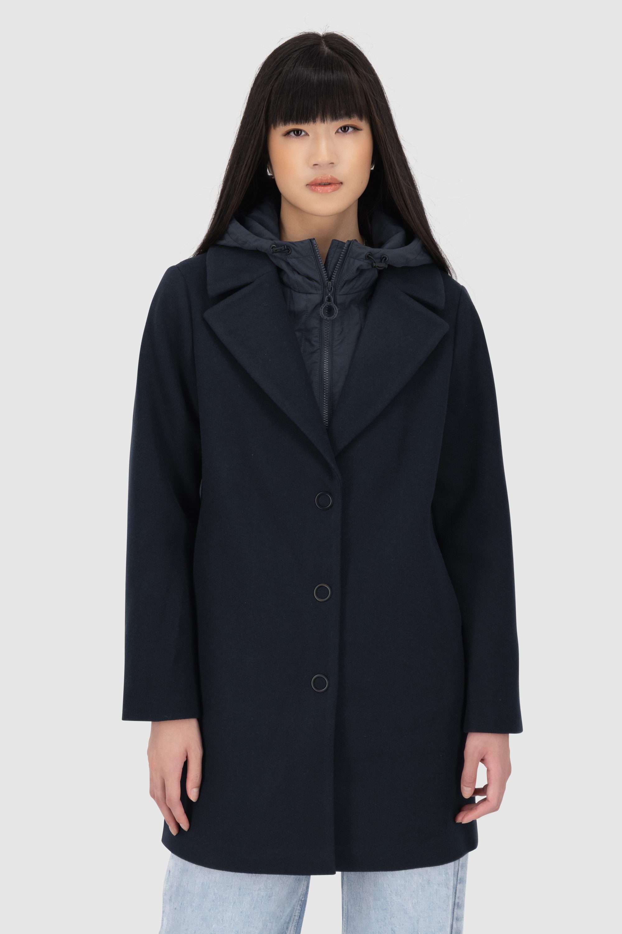 Alife & Kickin Winterjacke Damen AjaAK A Damenwinterjacke mit herausnehmbar günstig online kaufen