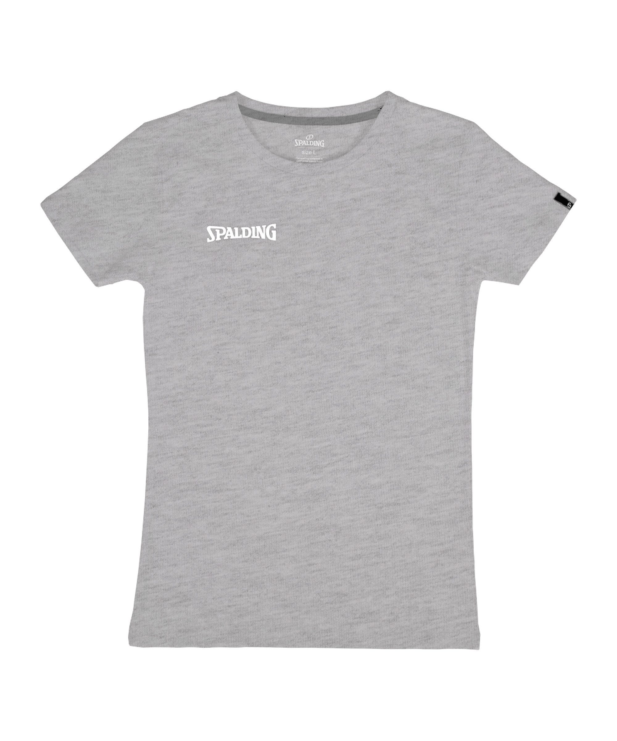 Spalding T-Shirt Spalding Essential T-Shirt Damen Kurzarm-Shirts Polyester