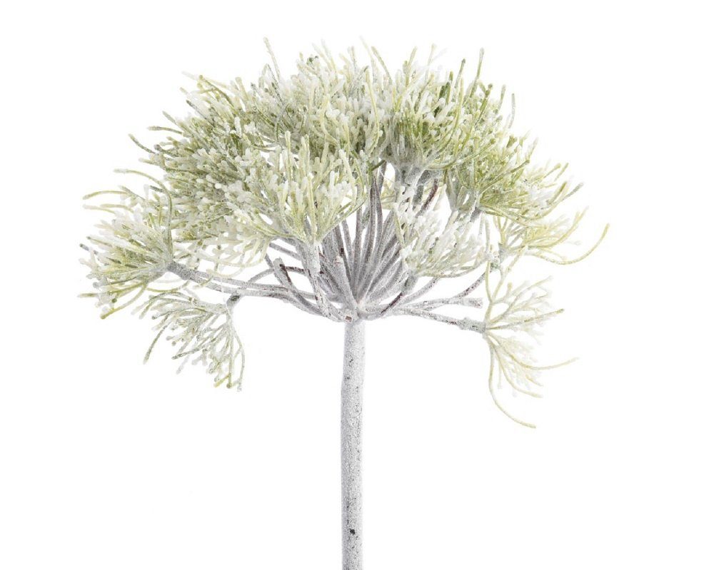 Kunstblume Blume Kunstblume am Stiel grün weiß Ø 20x 58 cm, Kaemingk