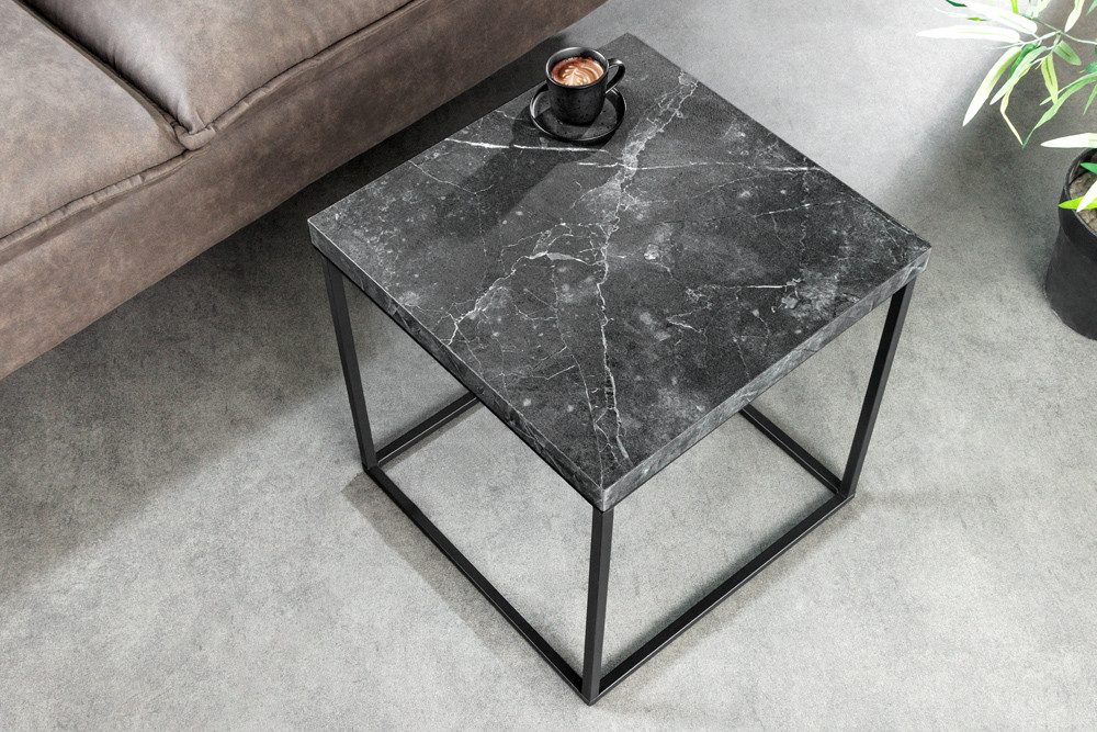 riess-ambiente Beistelltisch ARCHITECTURE 45cm graphit / schwarz (Einzelart günstig online kaufen