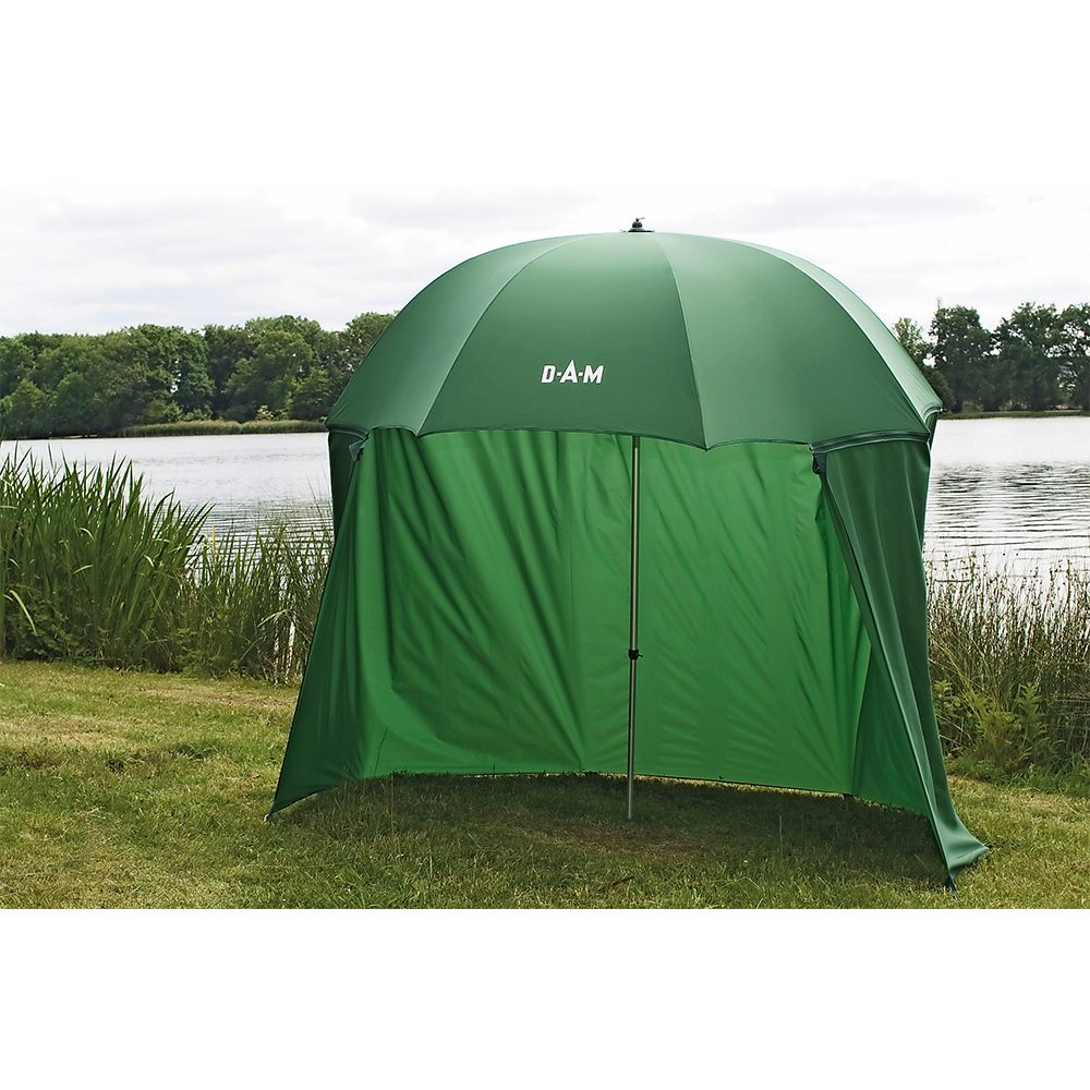 Angelschirm Schirmzelt 2,20m Schirm mit Umhang Angelschirm wasserdicht