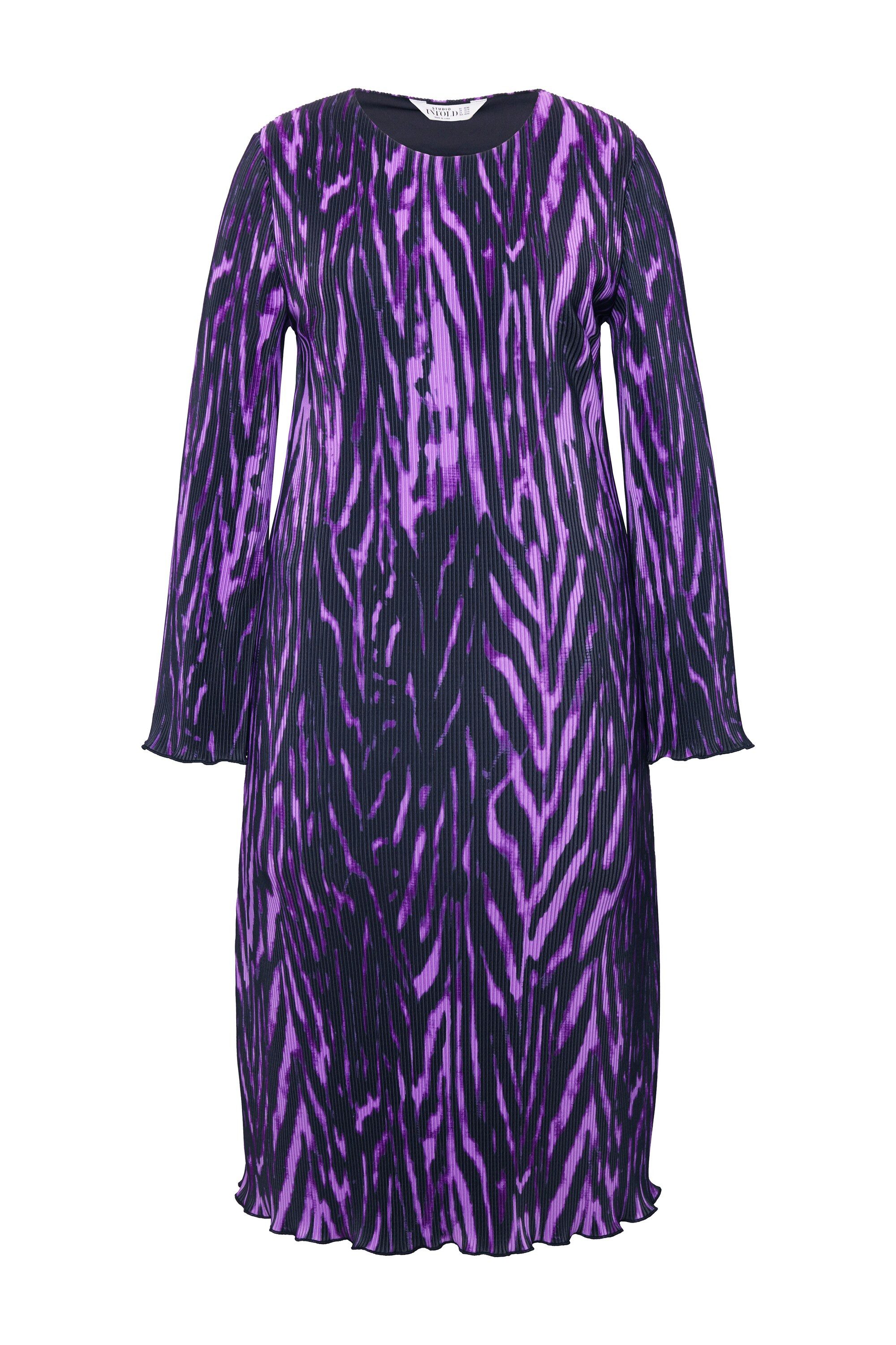 Studio Untold Jerseykleid Plissee-Midikleid Slim Shape günstig online kaufen