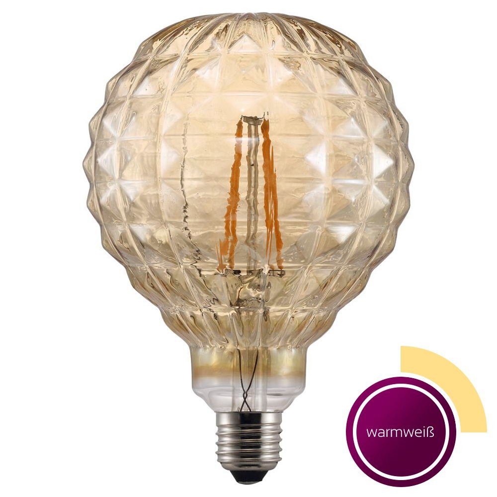 click-licht LED-Leuchtmittel LED Filament Leuchtmittel E27, E27, 2W,140lm, gold, rauchfarbe, Avra Square, warmweiss