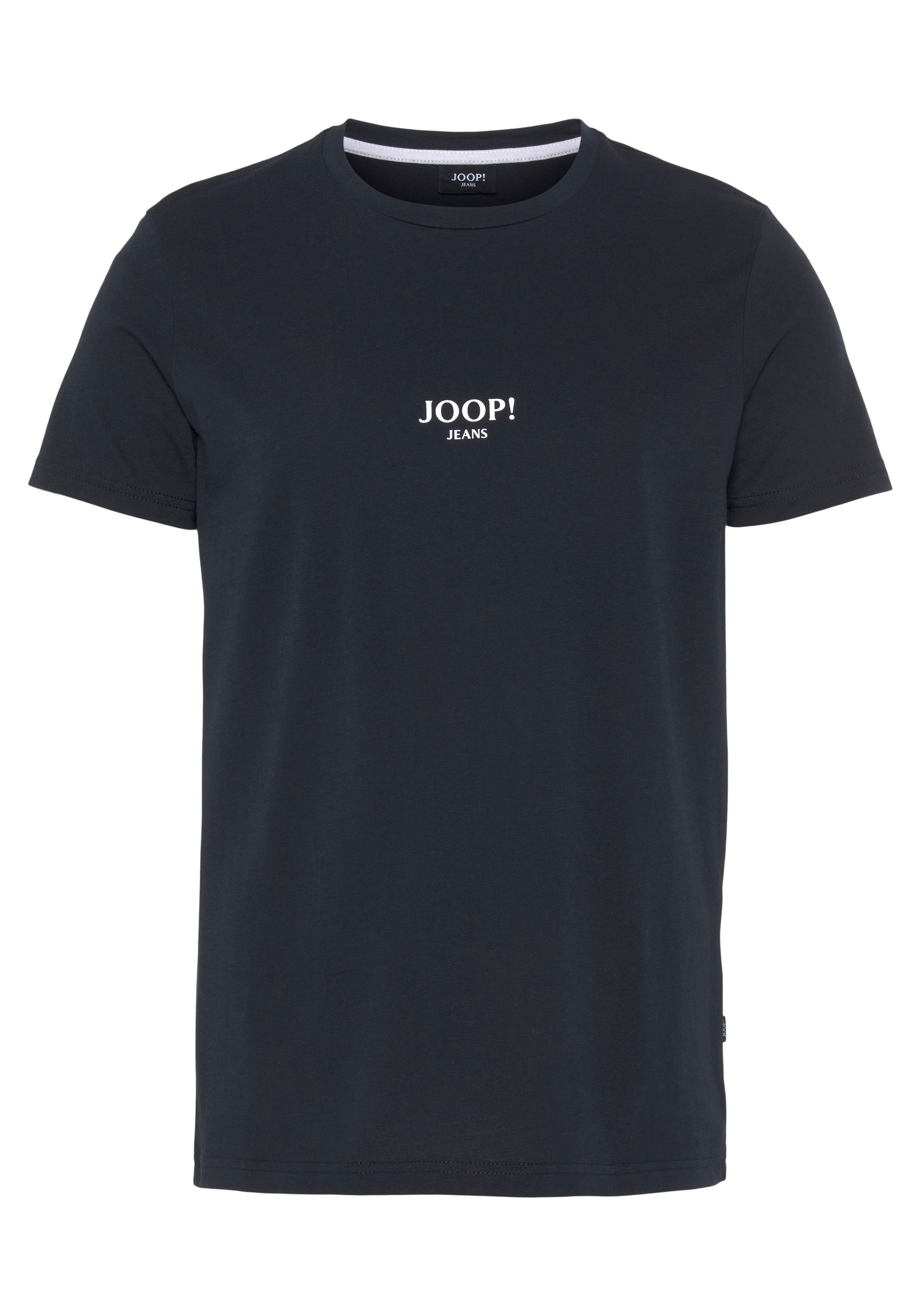 Joop Jeans T-Shirt mit Logodruck marine