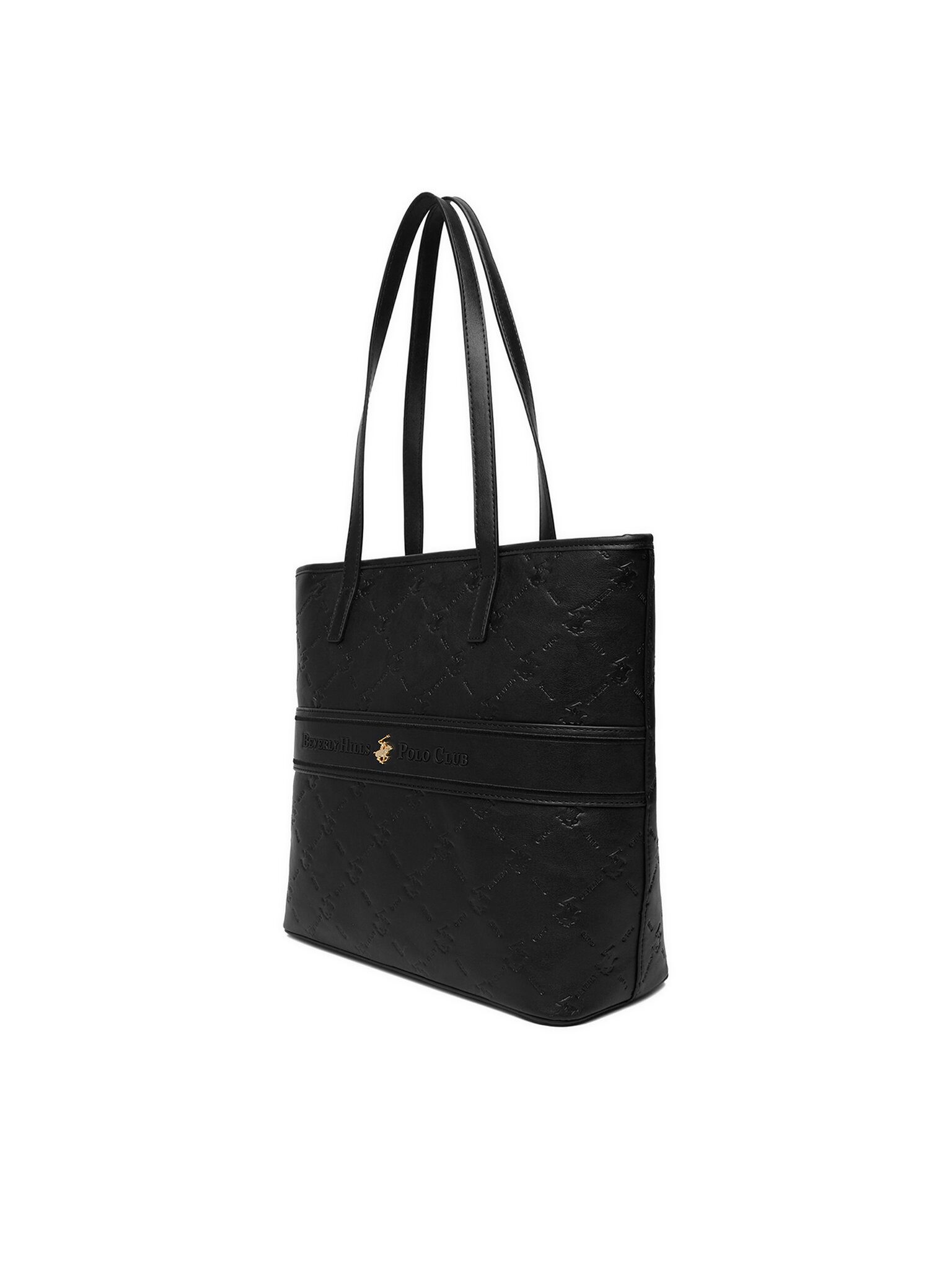 BEVERLY HILLS POLO CLUB Handtasche Beverly Hills Polo Club Damenhandtasche Schwarz BEVERLY HILLS POLO CLU