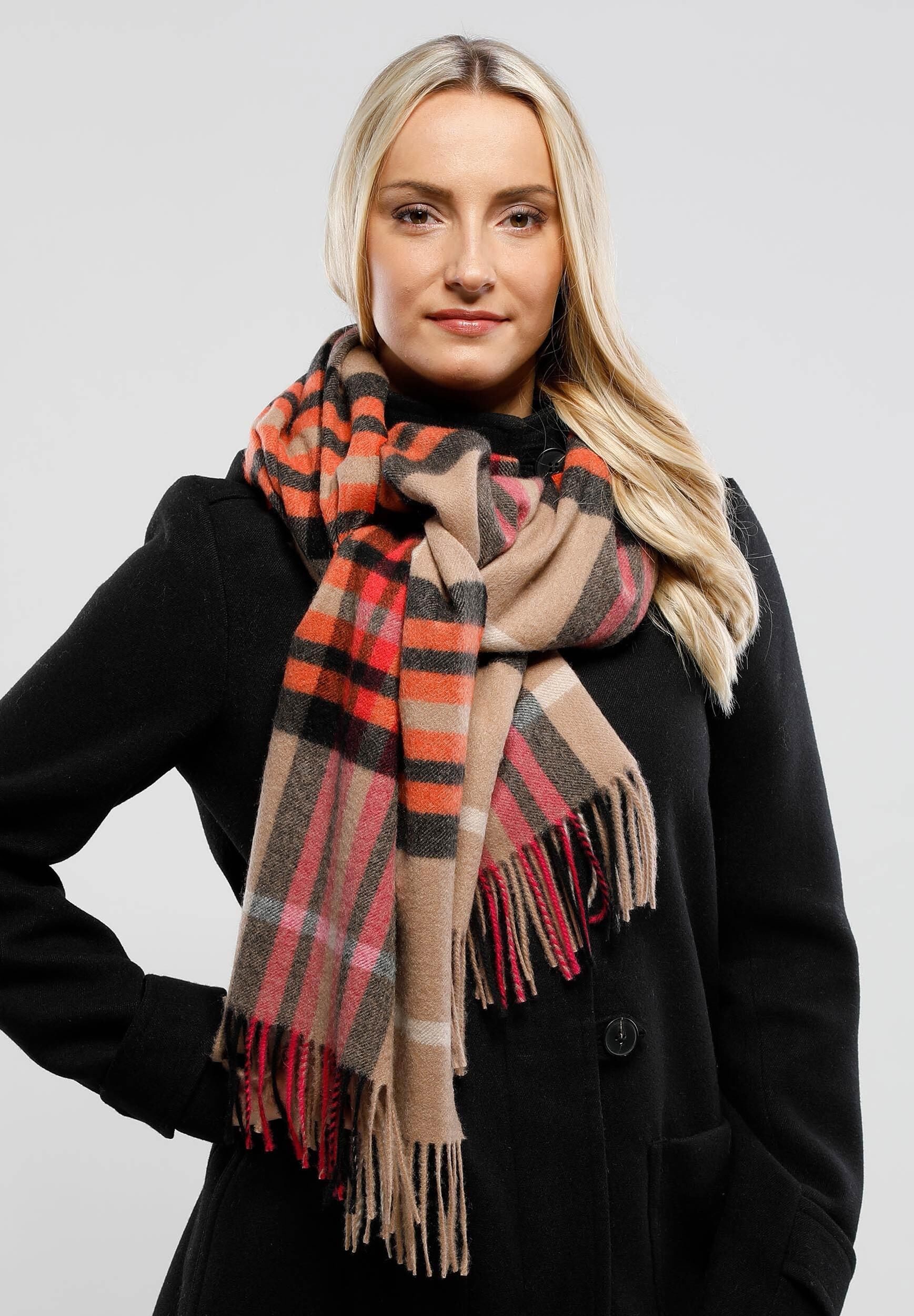 Fraas Modeschal Kaschmir Schal, (mit Fransen) günstig online kaufen