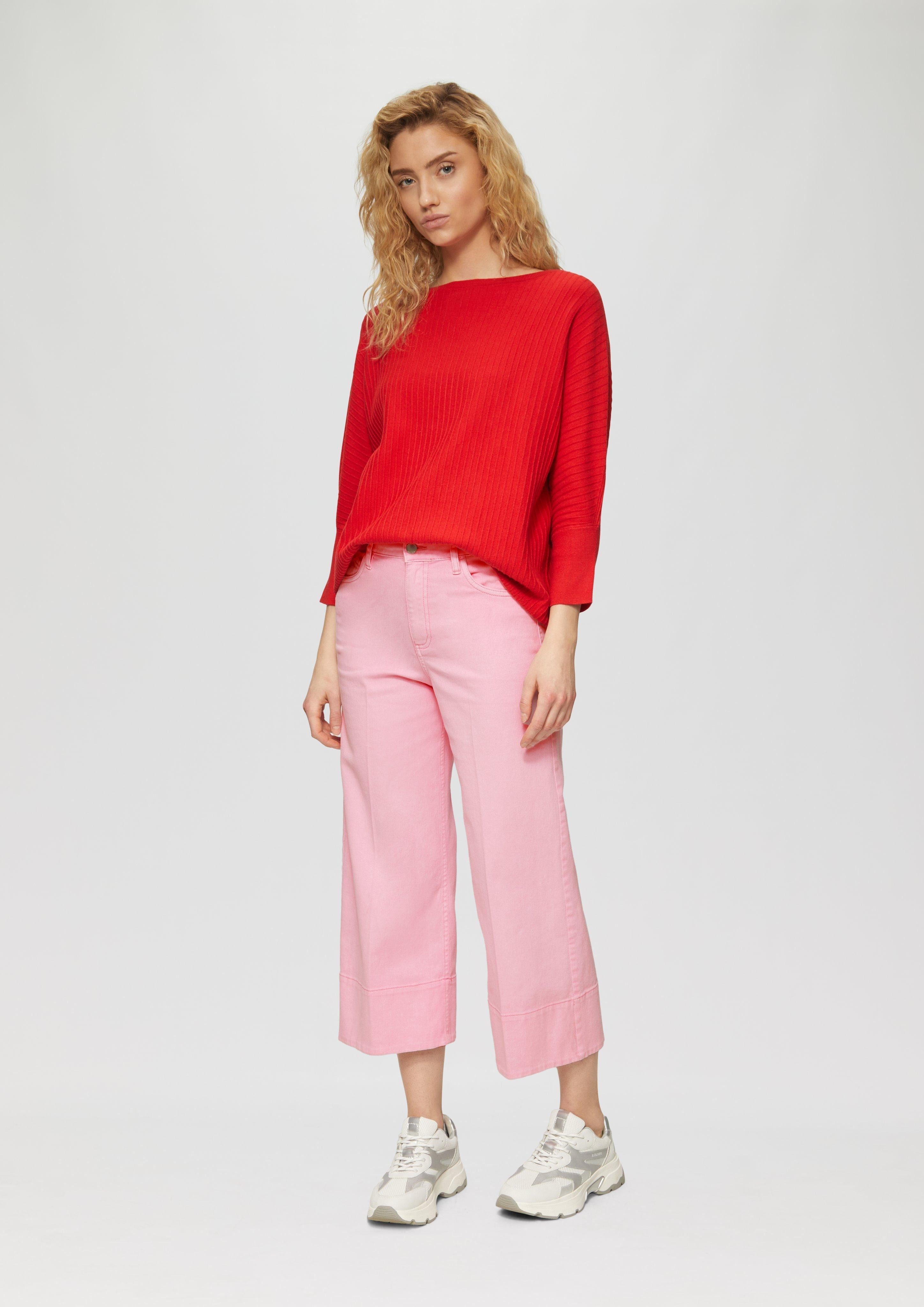 s.Oliver 3/4-Hose Culotte-Jeans / Regular Fit günstig online kaufen