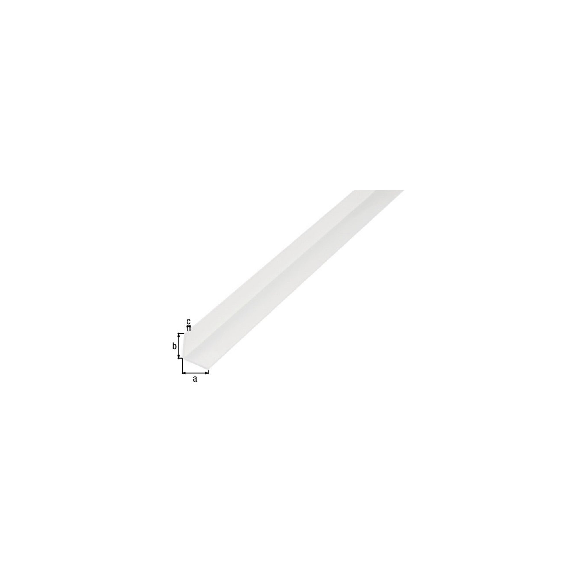 Alberts Zahnscheibe GAH Alberts Winkelprof. gleichsch., ungelocht L1000x B15x H15x S1, 2mm