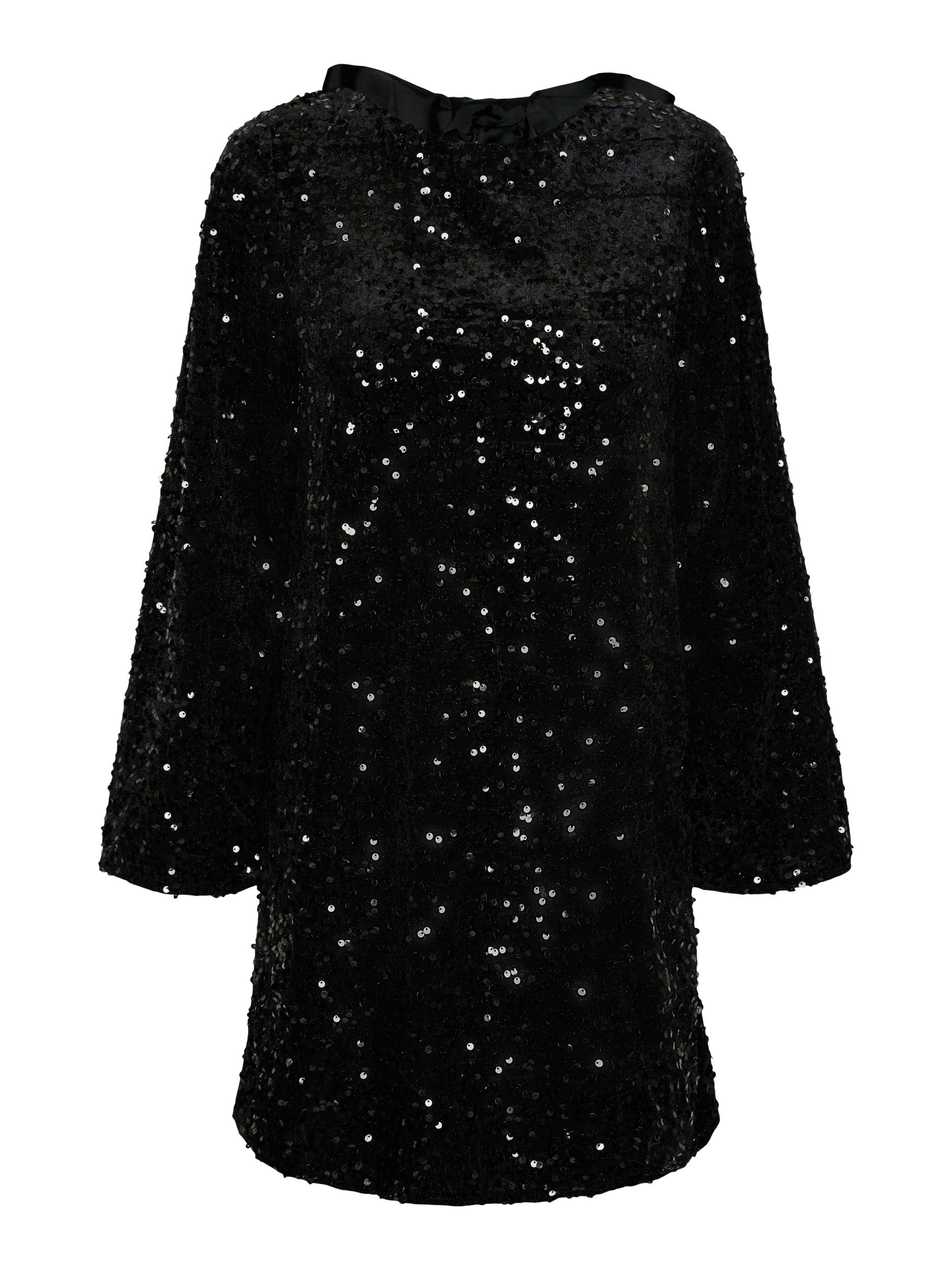 pieces Midikleid PCKAM LS DEEP BACK BOW DRESS JRS BC günstig online kaufen