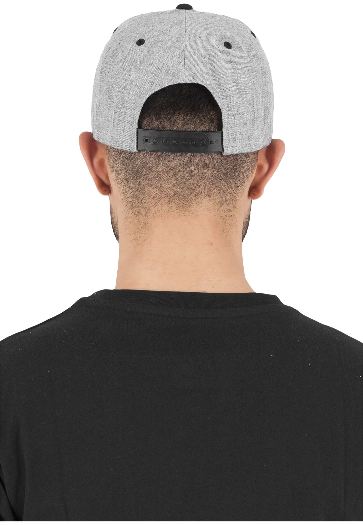 Flexfit Flex Cap Snapback Classic heathergrey/black Snapback 2-Tone