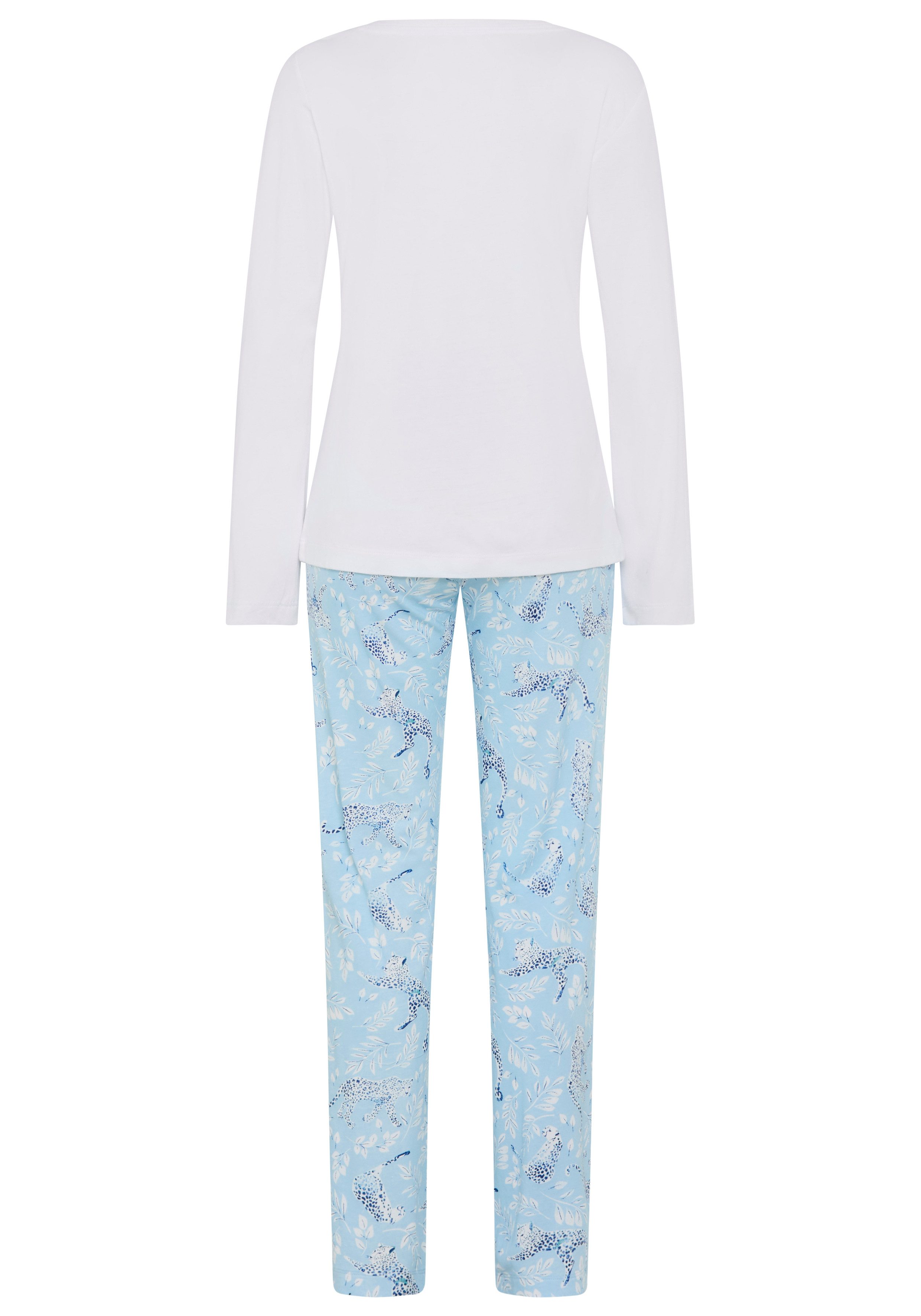 Vivance Dreams by Lascana Pyjama (Set, 2 tlg) mit All-Over Print