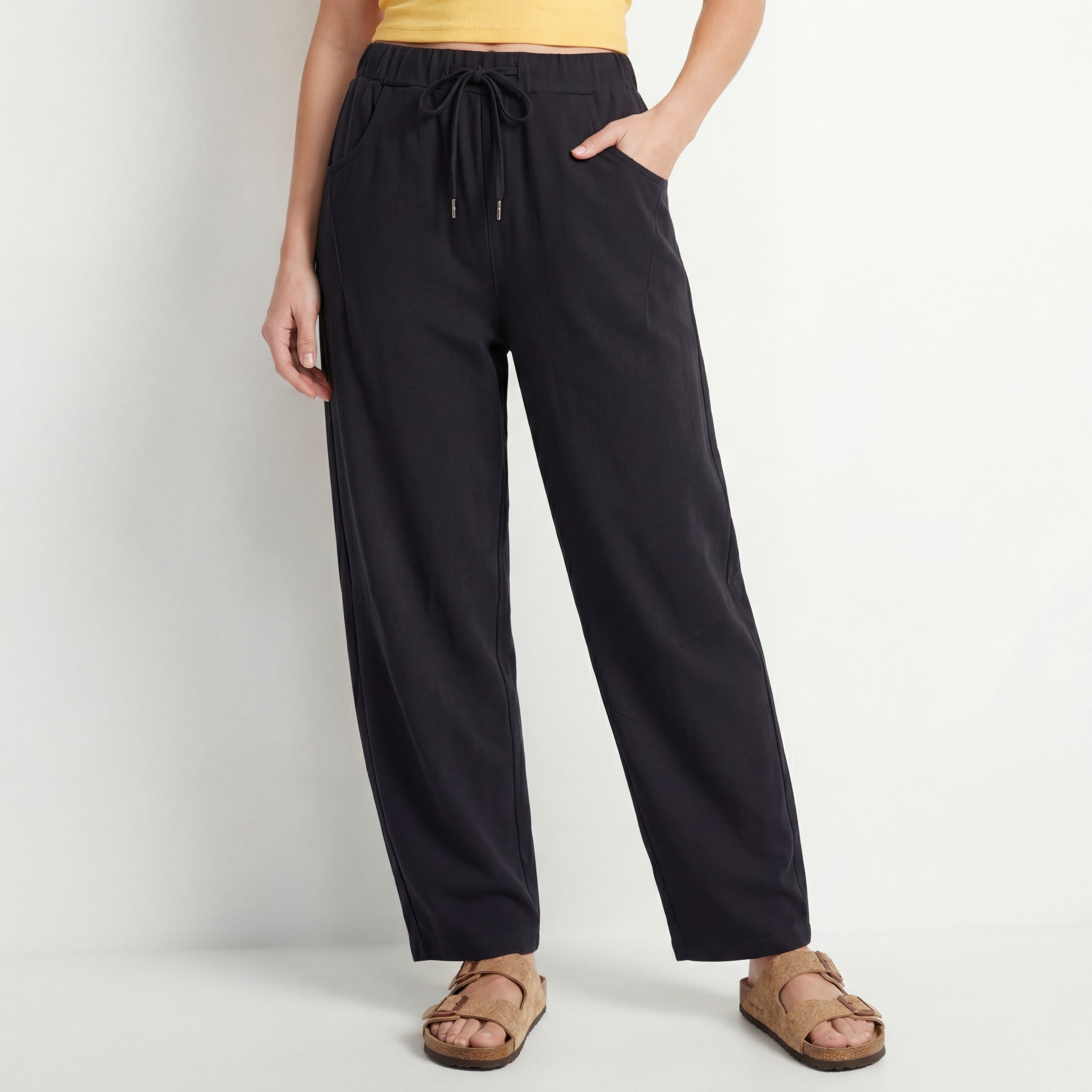 OriginalYou Sweathose Damen Barrel Jogger Sweatpants aus Baumwolle mit Elas günstig online kaufen
