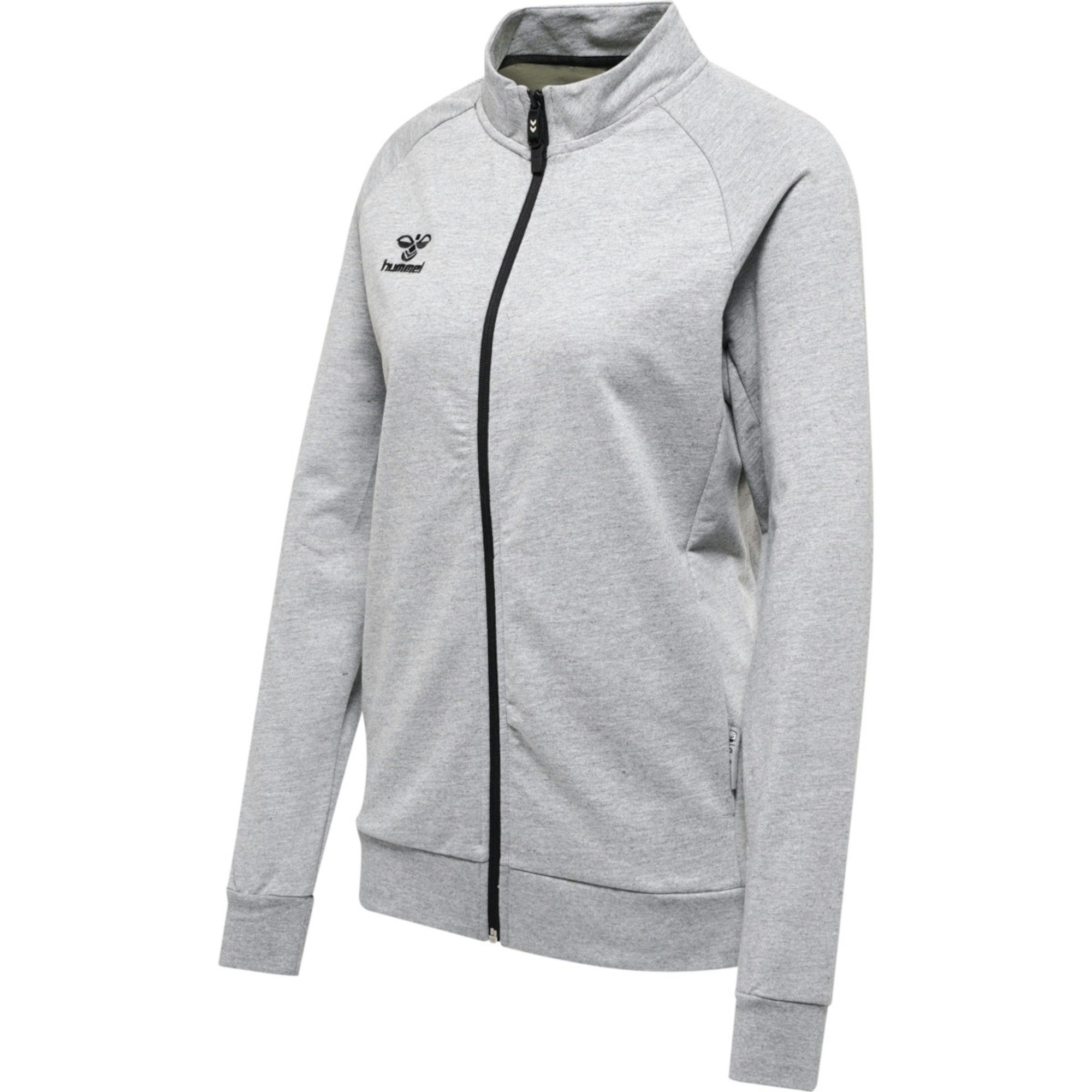 hummel Sweatjacke Hummel Damen Kapuzenjacke hmlMove Grid Cot. Zip Jacket 214790