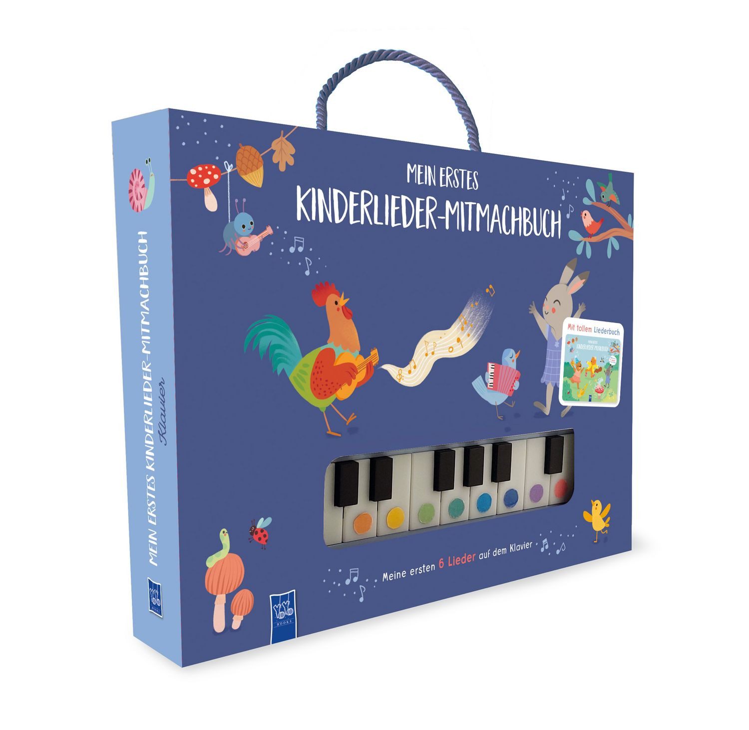 Mein erstes Kinderlieder-Mitmachbuch - Klavier / diverse