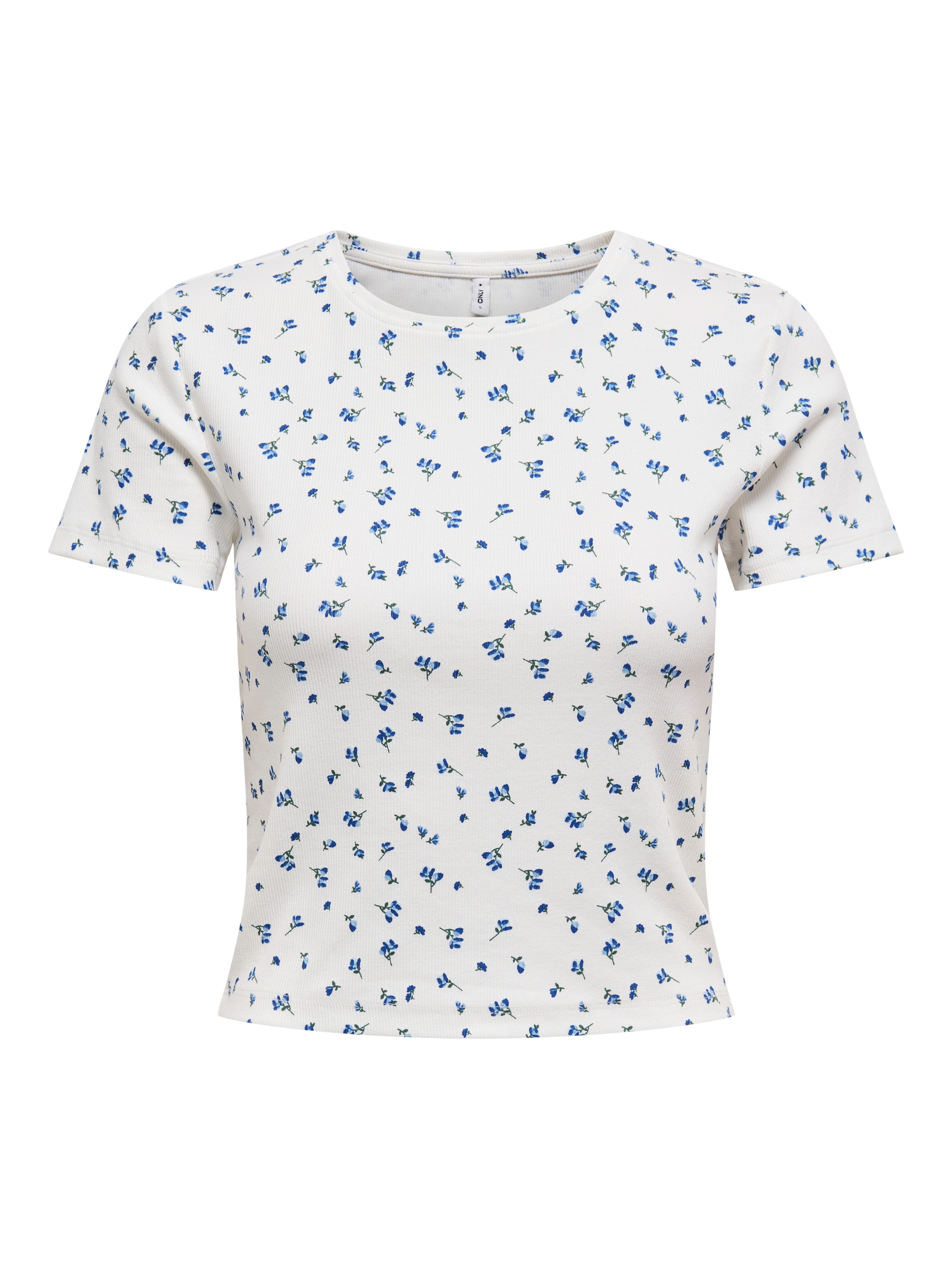 Kurzarmshirt ONLFENJA LIFE SS AOP TOP JRS NOOS