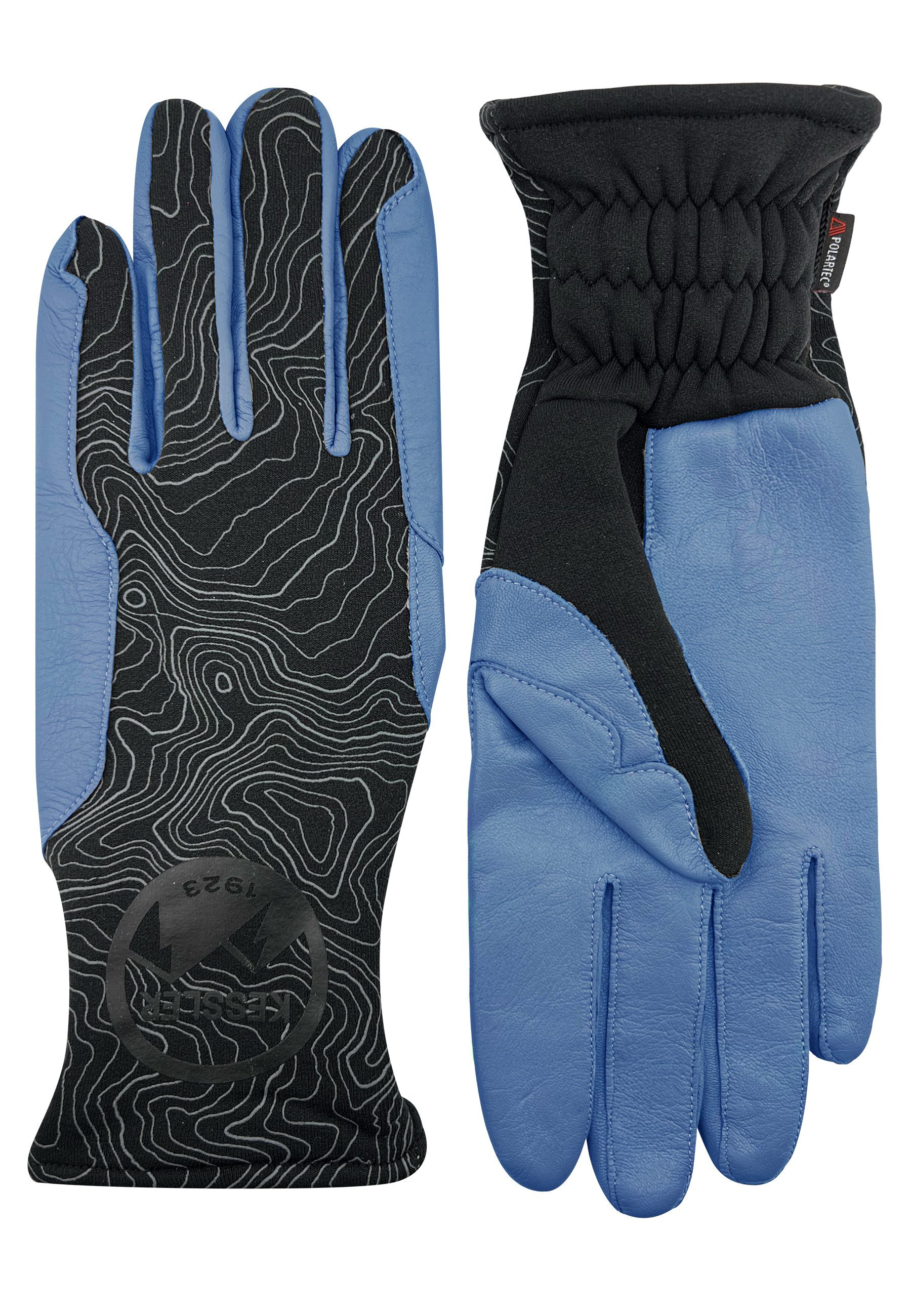 KESSLER Lederhandschuhe Style Mattila (Paar, 1-St., Handschuhe)