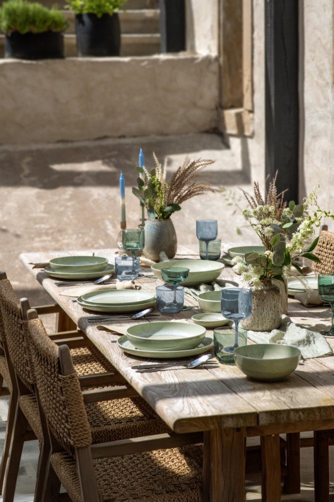 Villeroy & Boch Snackschale Perlemor Alga, Porzellan, mikrowellensicher, spülma