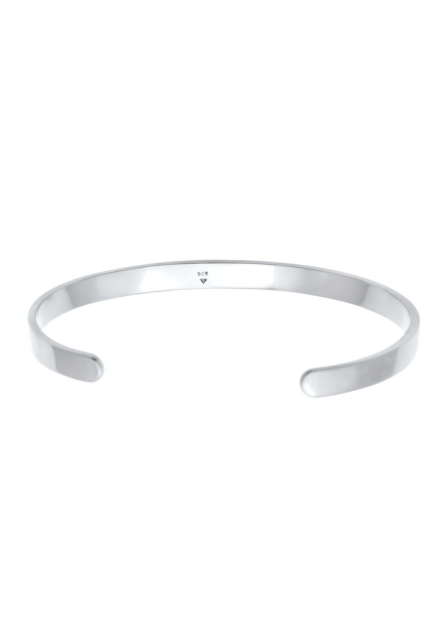 Elli Premium Armreif Armreif Offen Zeitlos Basic 925 Silber (kein Set)