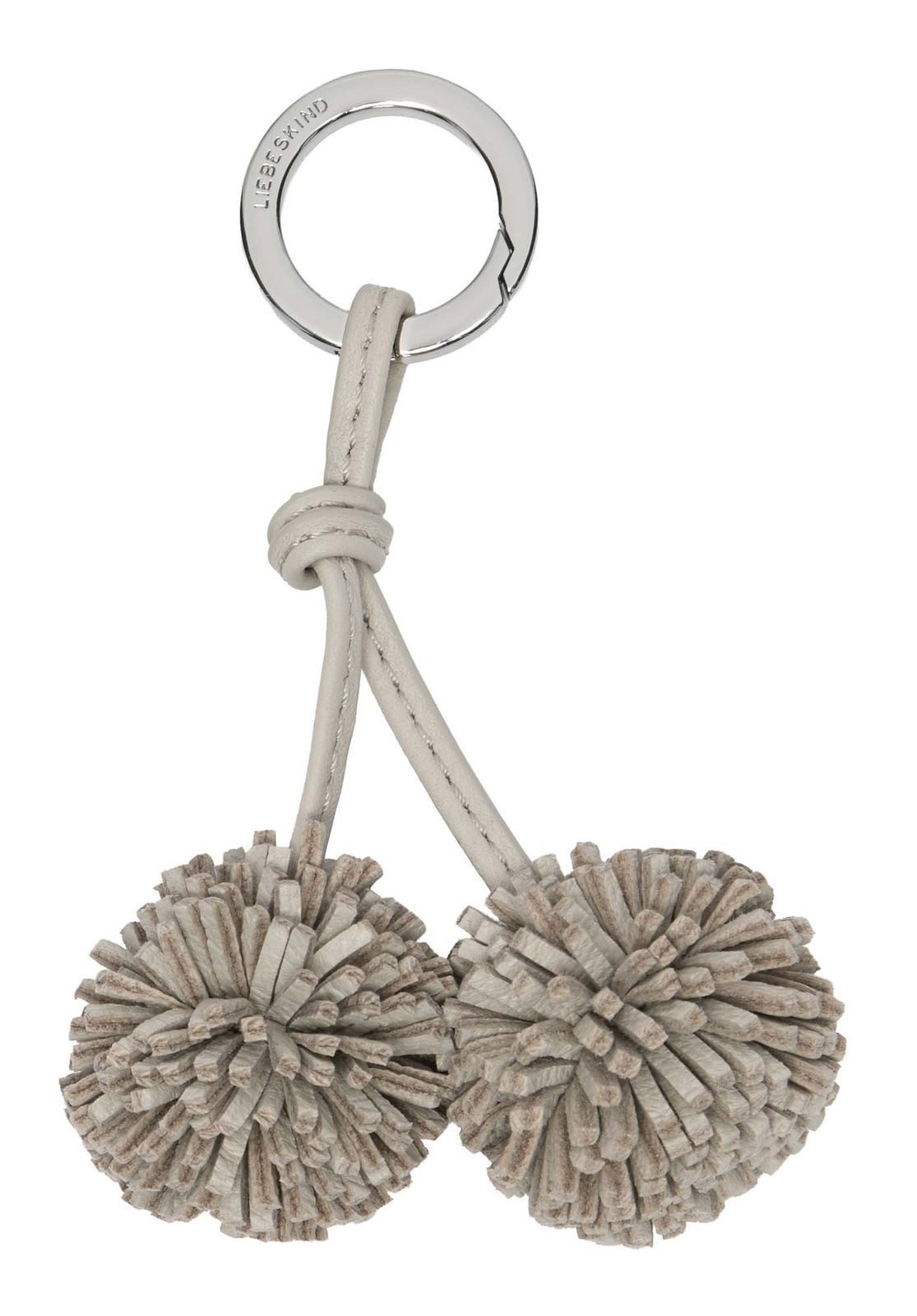 Liebeskind Berlin Schlüsselanhänger Pom Pom 2 Pendant, aus echtem Leder