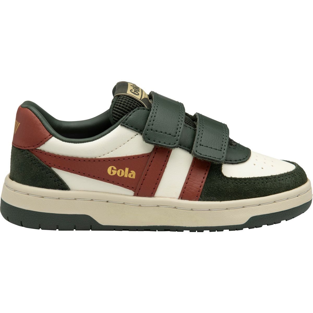 Gola Hawk Strap Sneaker Kids Outdoorschuh Retro-inspirierter Kindersneaker mit einfachem Klettverschluss und