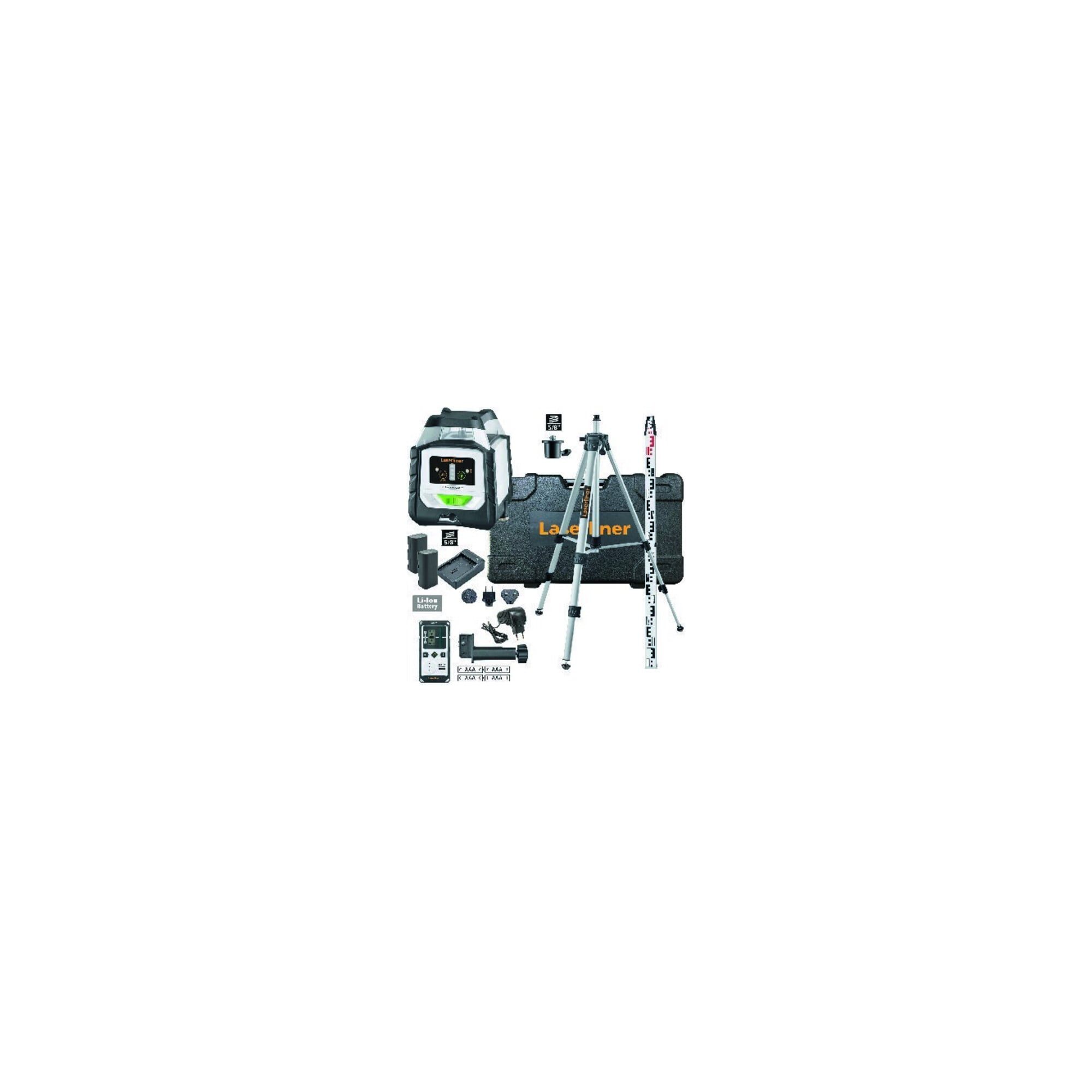 LASERLINER Laserliner Rotationslaser-Set Duraplane G360 Set 175cm