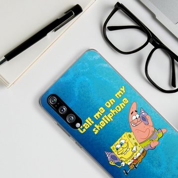 DeinDesign Handyhülle Patrick Star Spongebob Schwammkopf Serienmotiv, Huawei P20 Pro Silikon Hülle Bumper Case Handy Schutzhülle