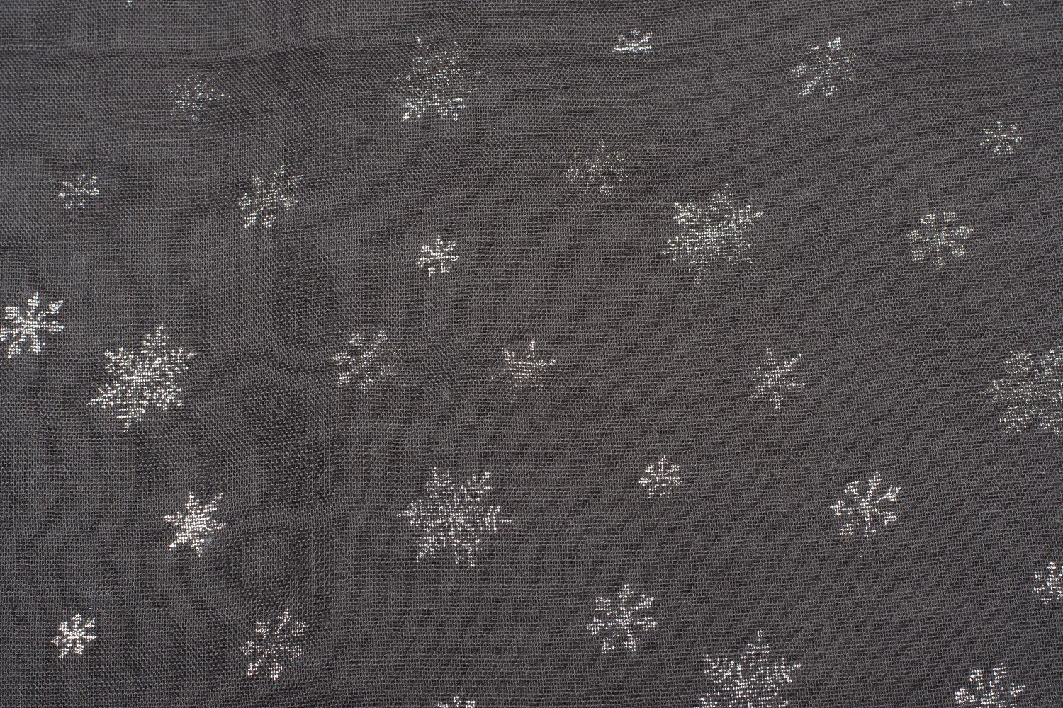 styleBREAKER Loop Loop mit glitzerndem Schneeflocken Print, (1-St) günstig online kaufen