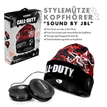 earebel Set Style Dock Beanie Call of Duty Franchise - Camo Red Badges Bluetooth-Lautsprecher