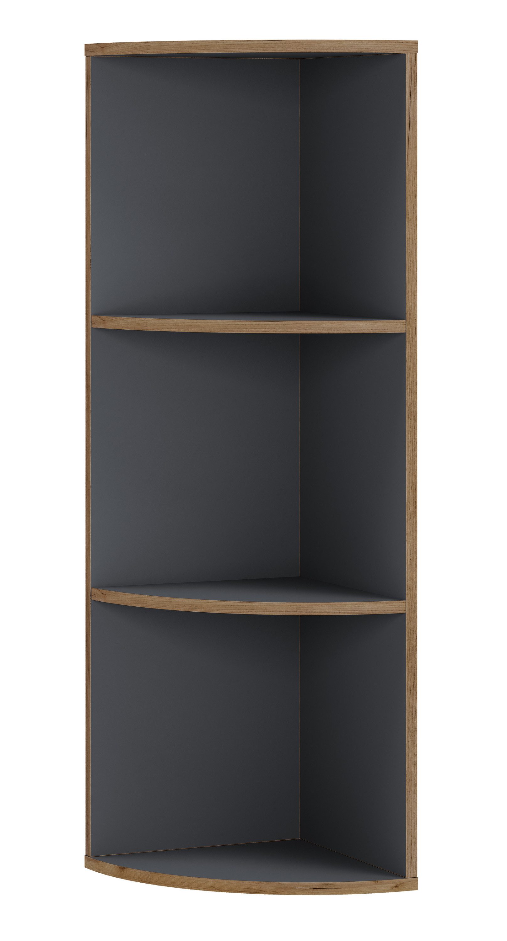 VCM Standregal Bücherregal Salia H. 110 x B. 33 x T. 33 cm, Holzregal stehend, CD DVD Aufbewahrung
