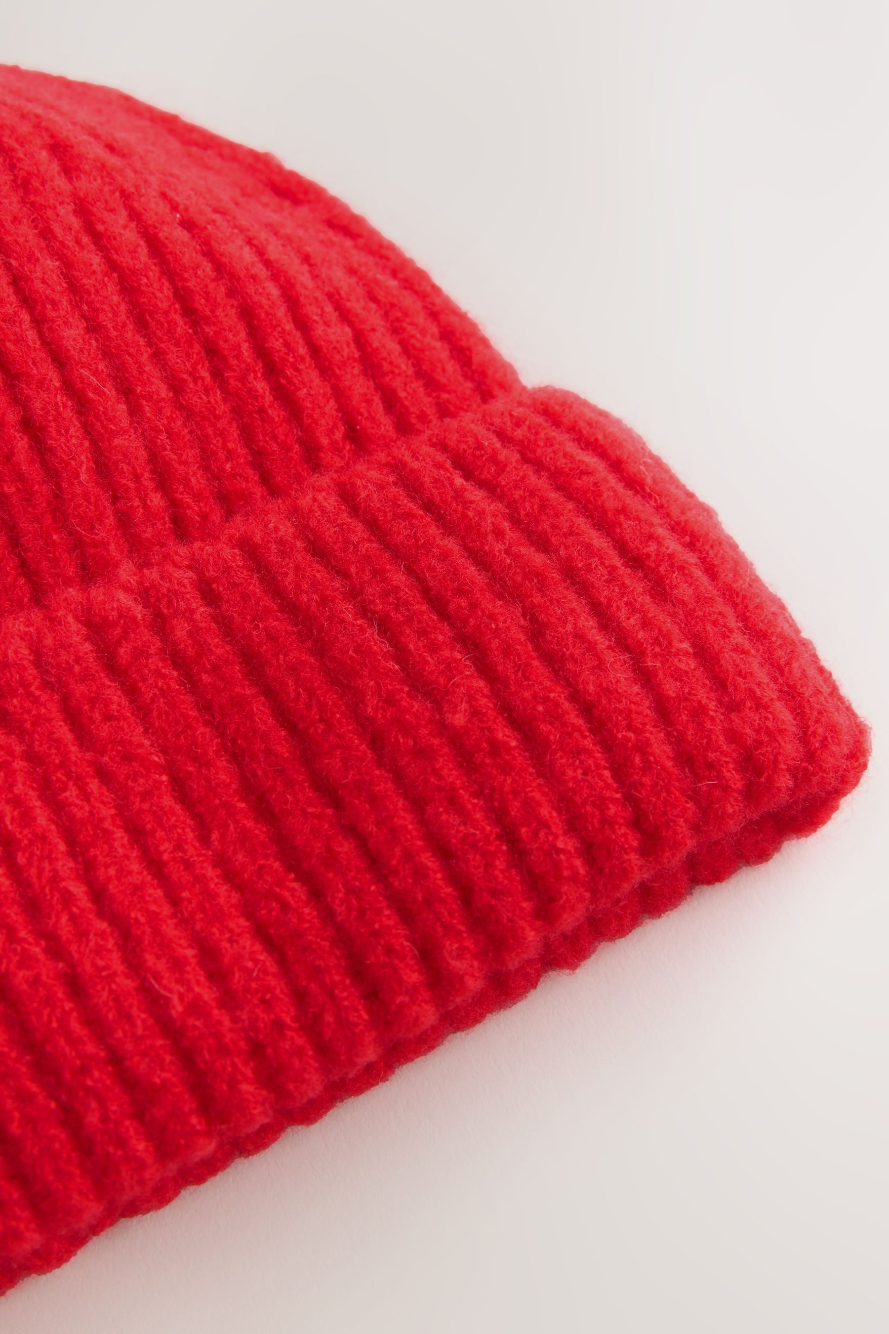 Next Beanie Breit gerippte Strickmütze (1-St) günstig online kaufen