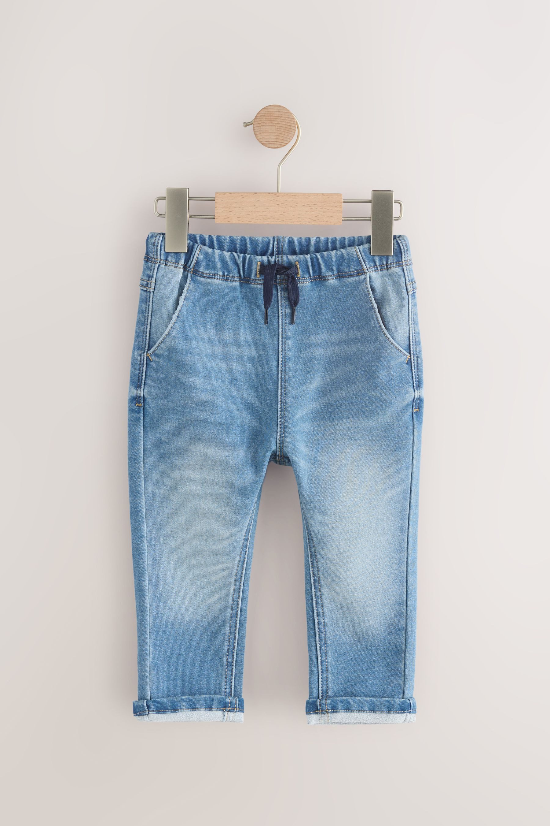 Schlupfjeans Superweiche Jeans mit Stretch zum Hineinschlüpfen