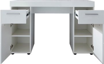 INOSIGN Schreibtisch Avena, variabel auch als Schminktisch einsetzbar mit dem Spiegel 88435001