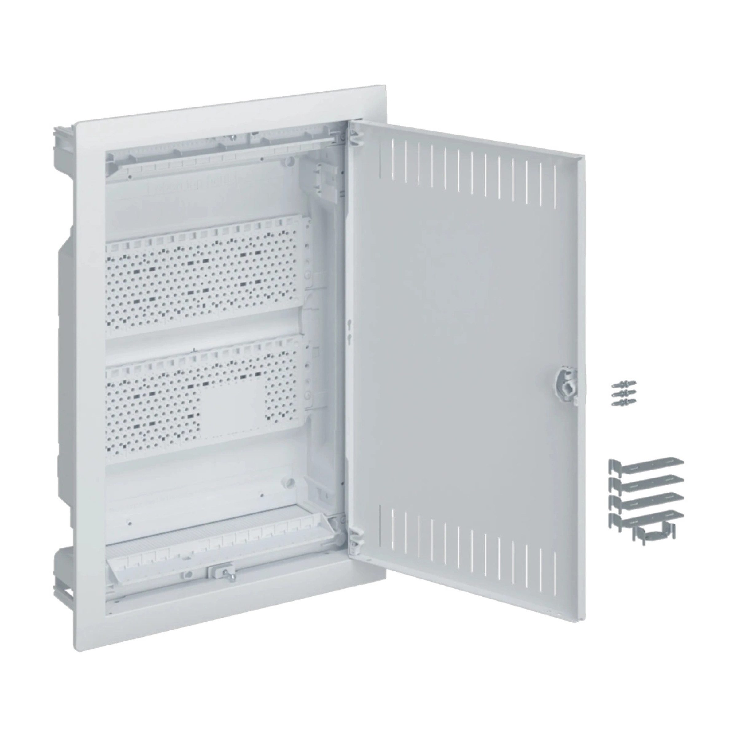 Hager Reparatur-Set HAGER VU24NWB Unterputz-VDI-Verteiler 2R 2x Montageplatte, 1-St.