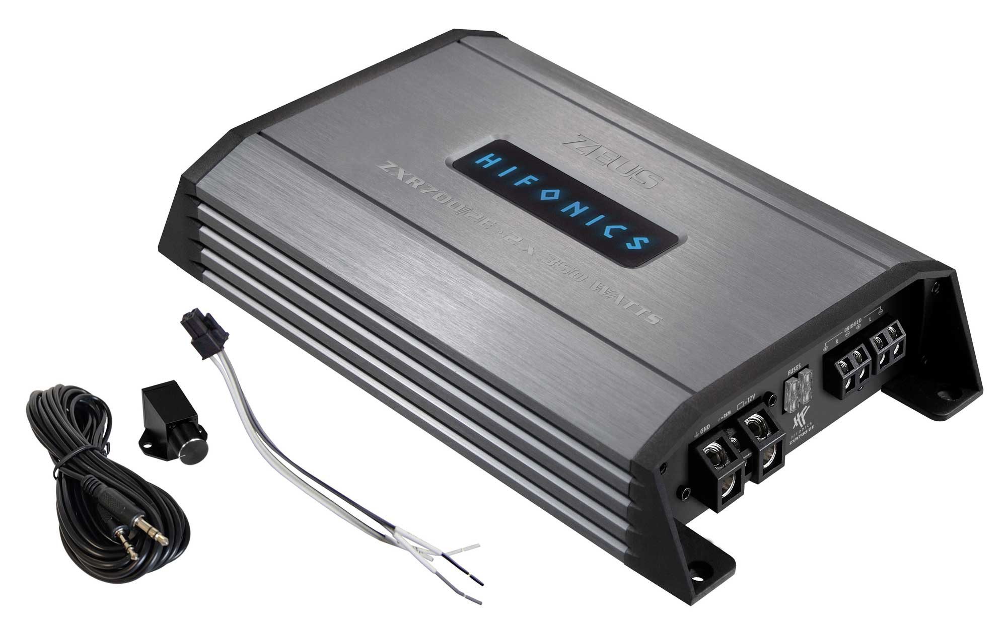 Hifonics ZEUS EXPANSION ZXR 700/2E 2-Kanal Power Verstärker Class D Endverstärker (Anzahl Kanäle: 2)