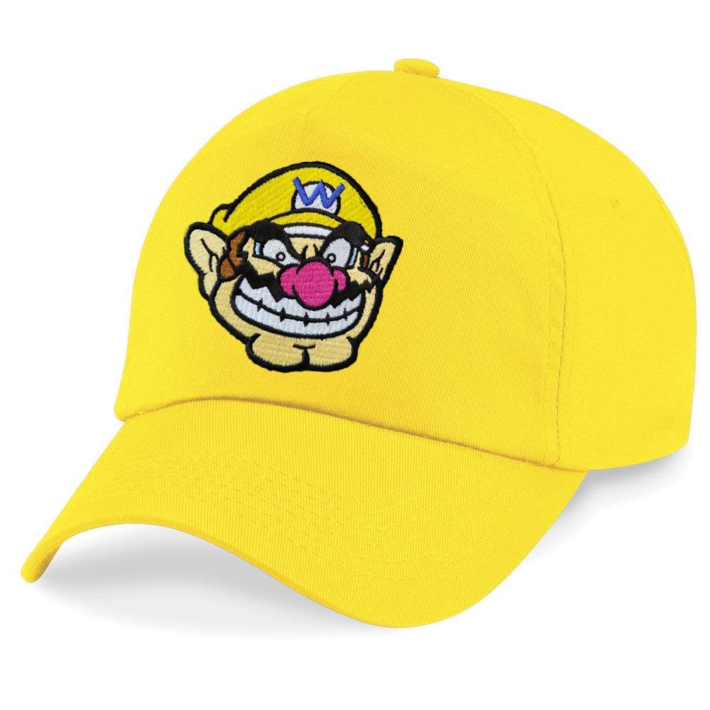 Super Brownie Wario Cap Yoshi Kinder Stick Blondie Patch Baseball Luigi Peach & Gelb Mario