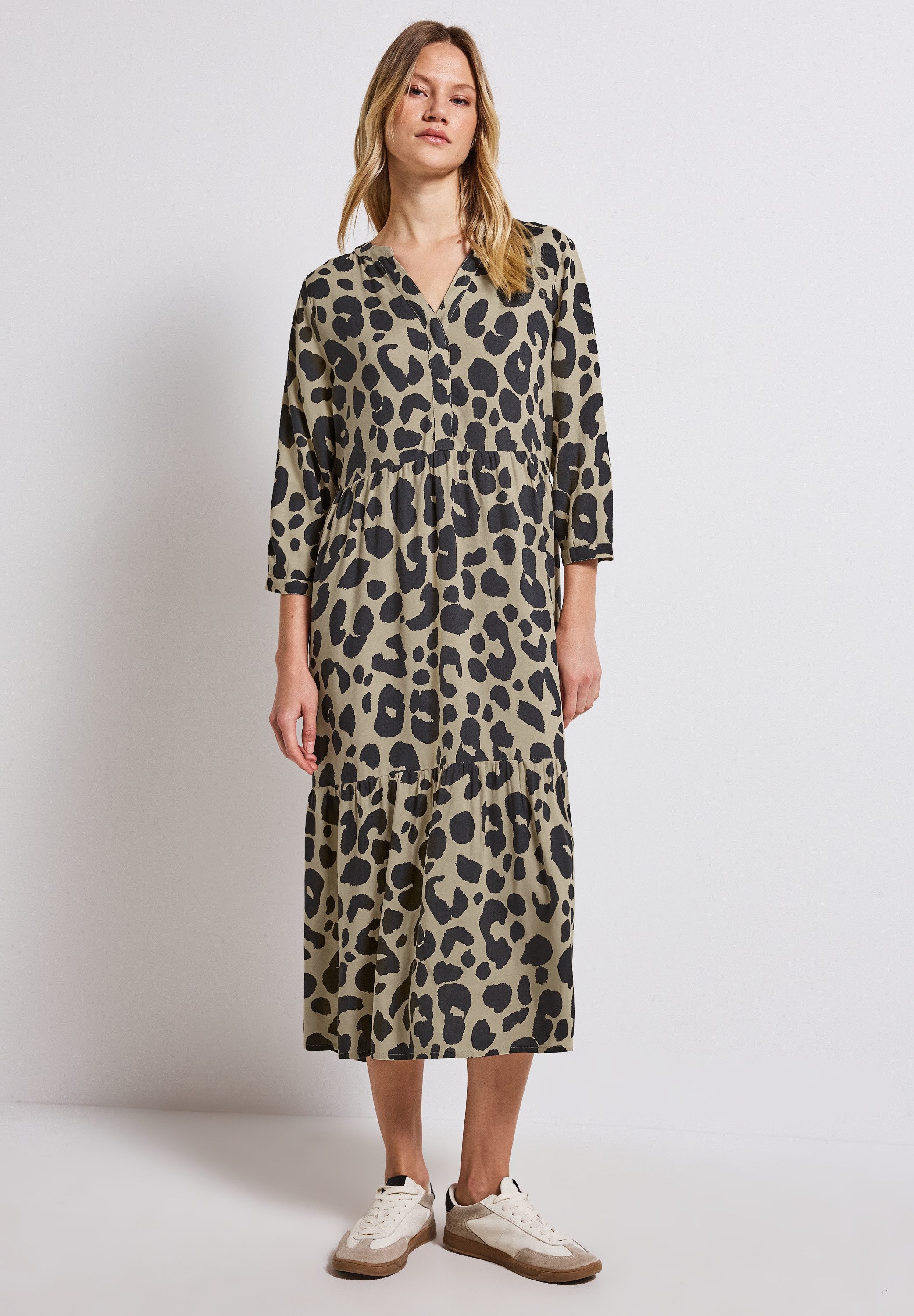 STREET ONE Volantkleid 3/4-Arm und mit günstig online kaufen