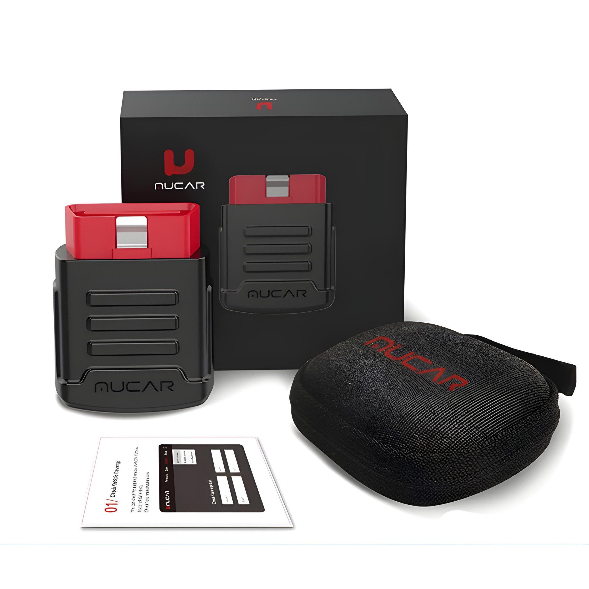 MUCAR OBD2-Diagnosegerät OBD2 Adapter Bluetooth Auto Diagnosegerät, Vollsystem-Diagnose, Komplett-Set, Fehlerdiagnose & Wartungsfunktionen, kabellos