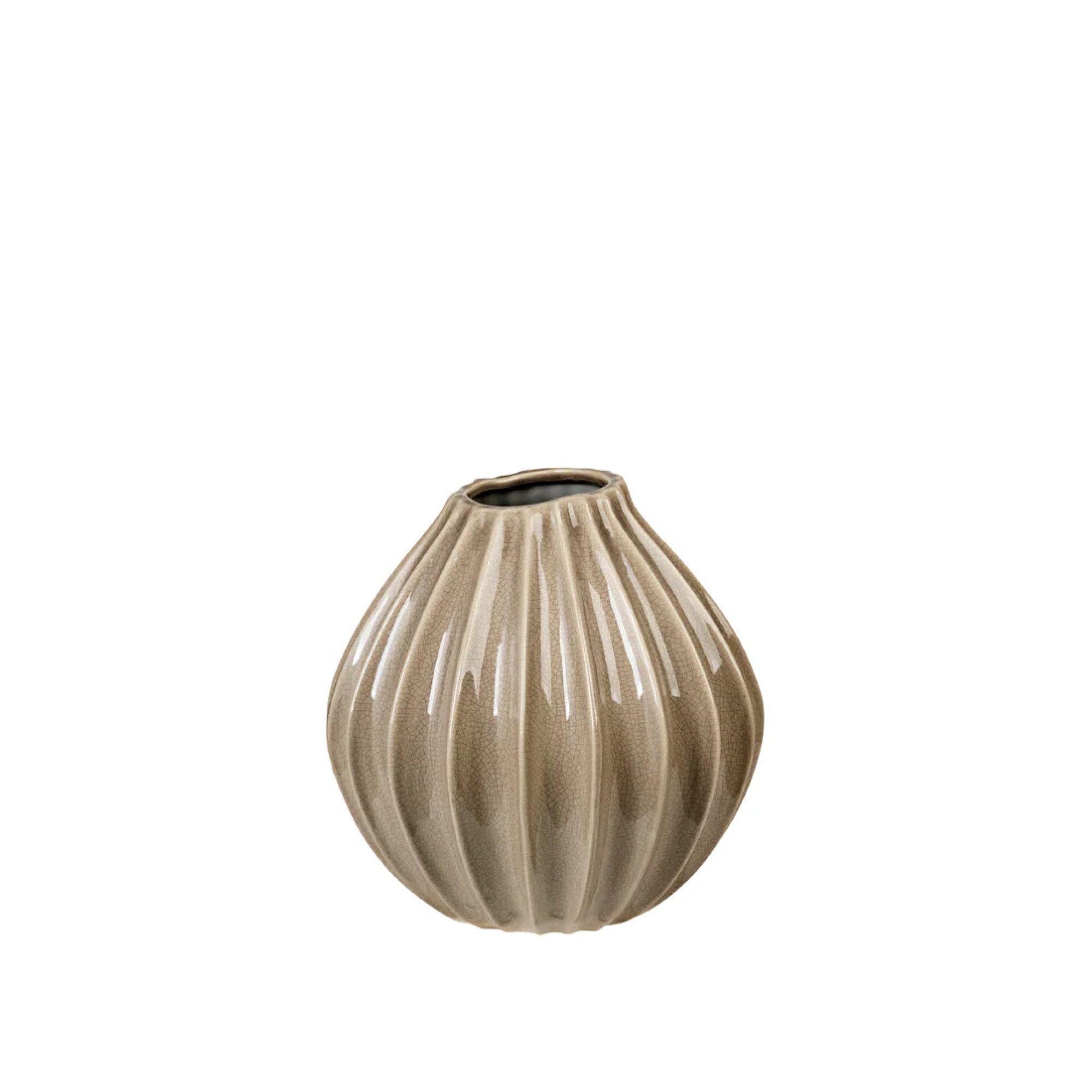 Broste Copenhagen Dekovase Broste Copenhagen Wide Keramik Vase