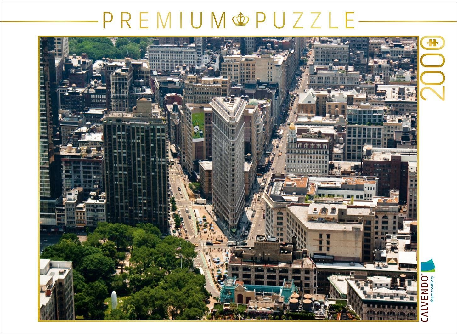 Lege-Größe Puzzle Foto-Puzzle 67 x Puzzle Fritz Bild York Malaman, CALVENDO einer New Ansichten Teile 2000 cm 90 Stadt: CALVENDO Puzzleteile von 2000
