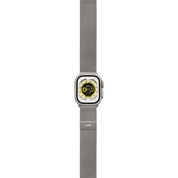 LAUT Smartwatch-Armband Laut Ultra Loop Armabnd für Apple Watch Ultra 49 mm - Titanium