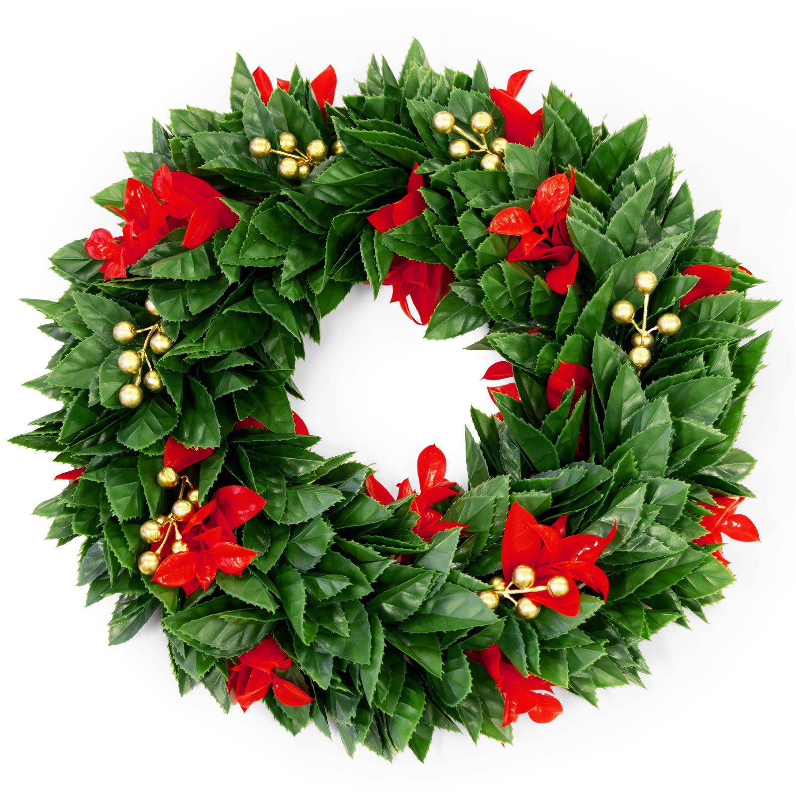 Kubus Dekokranz Weihnachtskranz Crimson, Festliche Eleganz für Ihr Zuhause, Festliches Design
