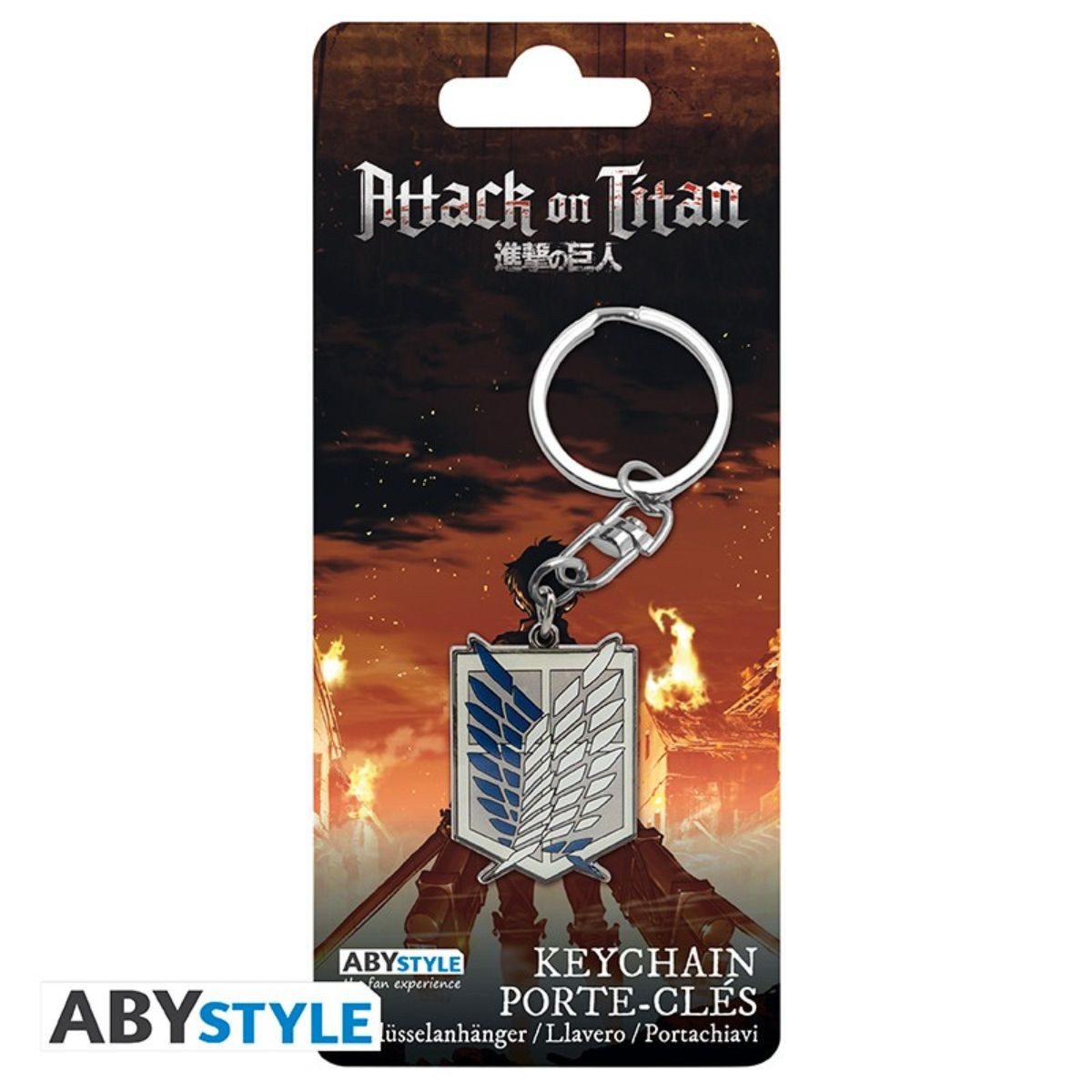 ABYstyle Schlüsselanhänger Attack On Titan Keyc günstig online kaufen
