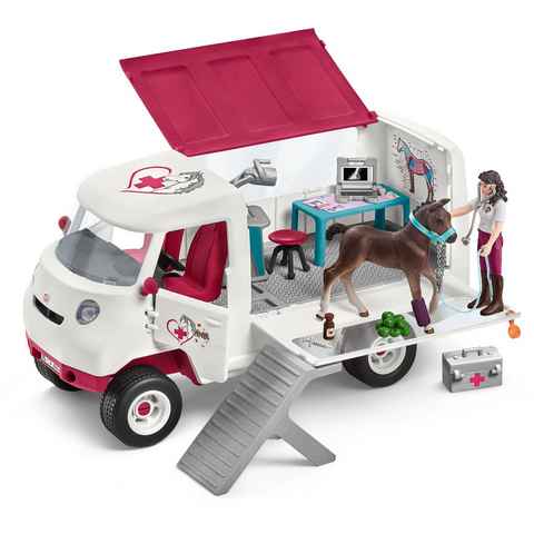 Schleich® Spielwelt HORSE CLUB, Mobile Tierärztin mit Hannoveraner Fohlen (42439)