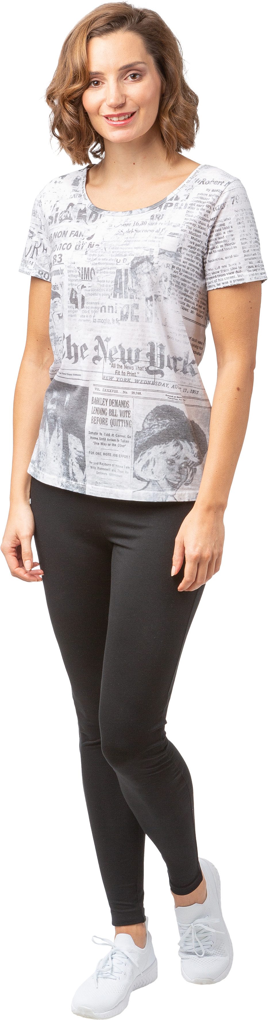 Estefania for woman Leggings Kara-740, elastische Leggings bequeme Passform