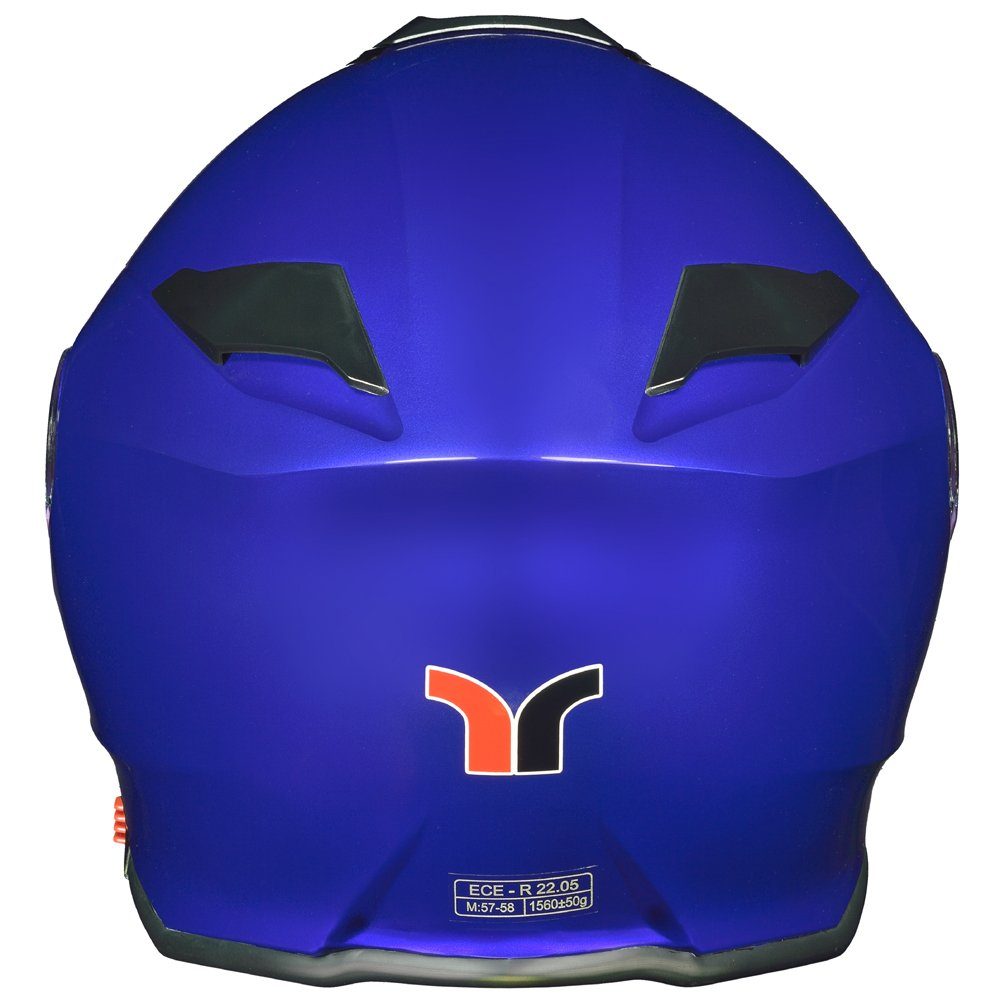 rueger-helmets Motorradhelm rueger RS-982 Klapphelm mit getöntem Klappvisier, 1460 Gramm, XS.XL – Bild 4 von 5