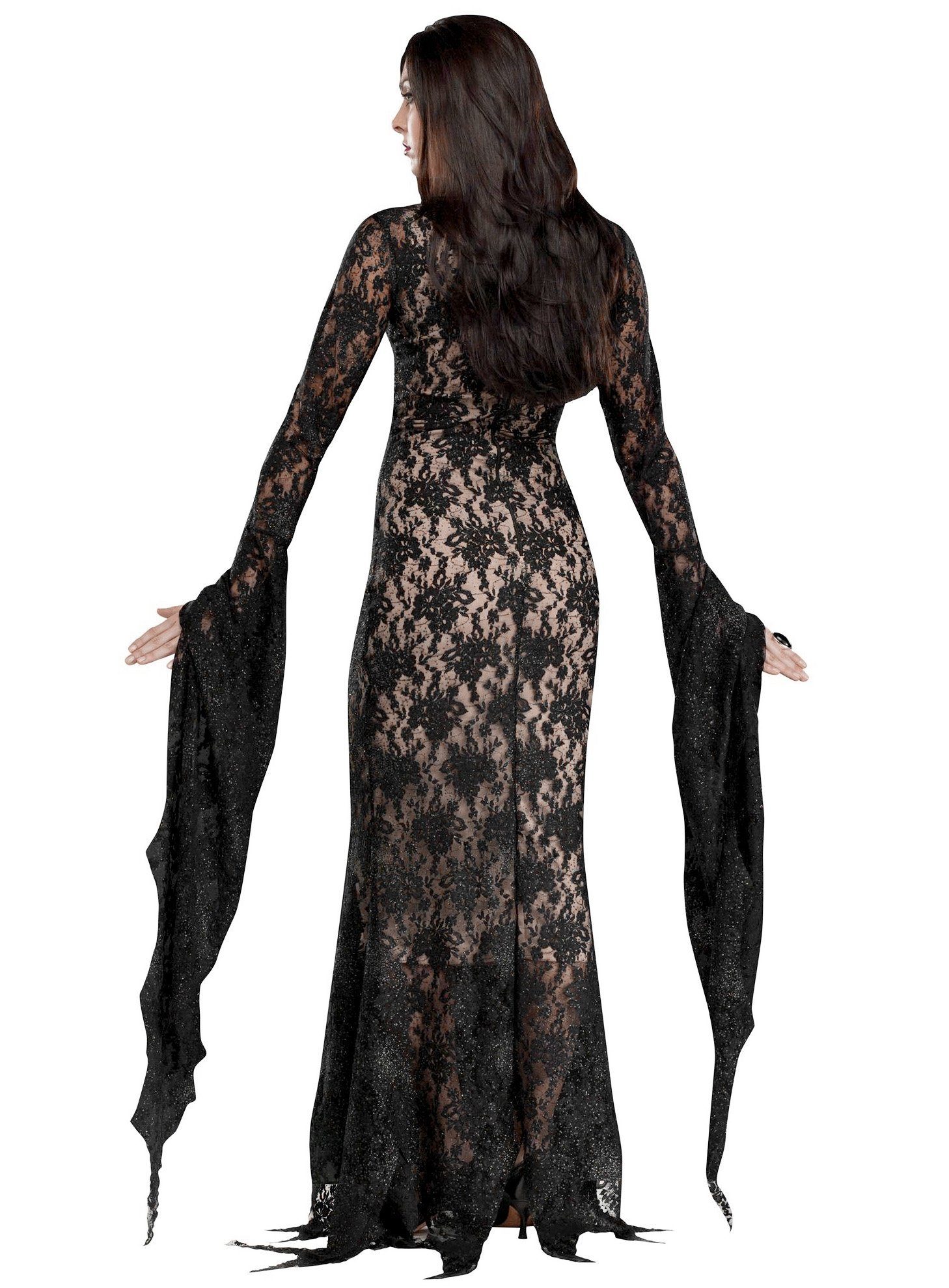 Fun World Vampir-Kostüm Gothic Mother Kostüm, Vampirin? Hexe? Mutter von Wednesday? Könnte vieles sein!