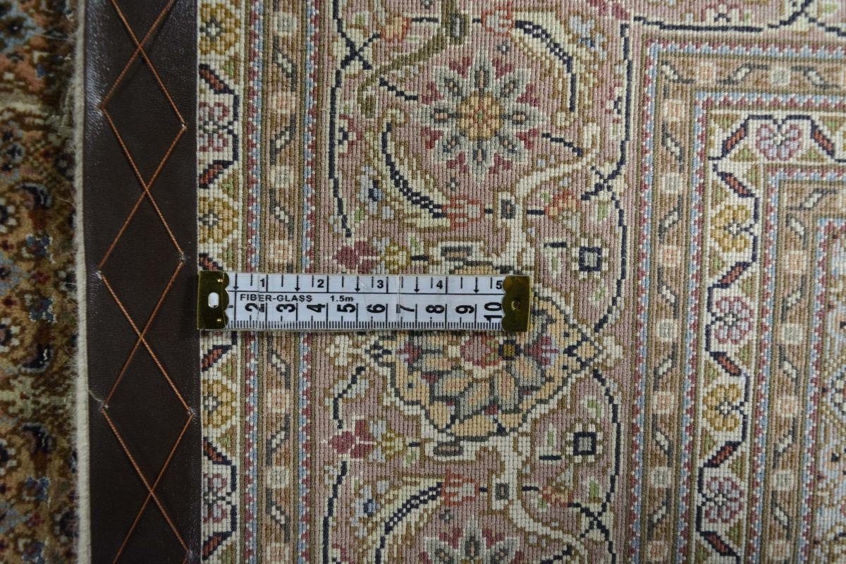 Orientteppich Täbriz rechteckig, Handgeknüpfter Orientteppich 10 151x206 / Perserteppich, Höhe: Nain mm Trading
